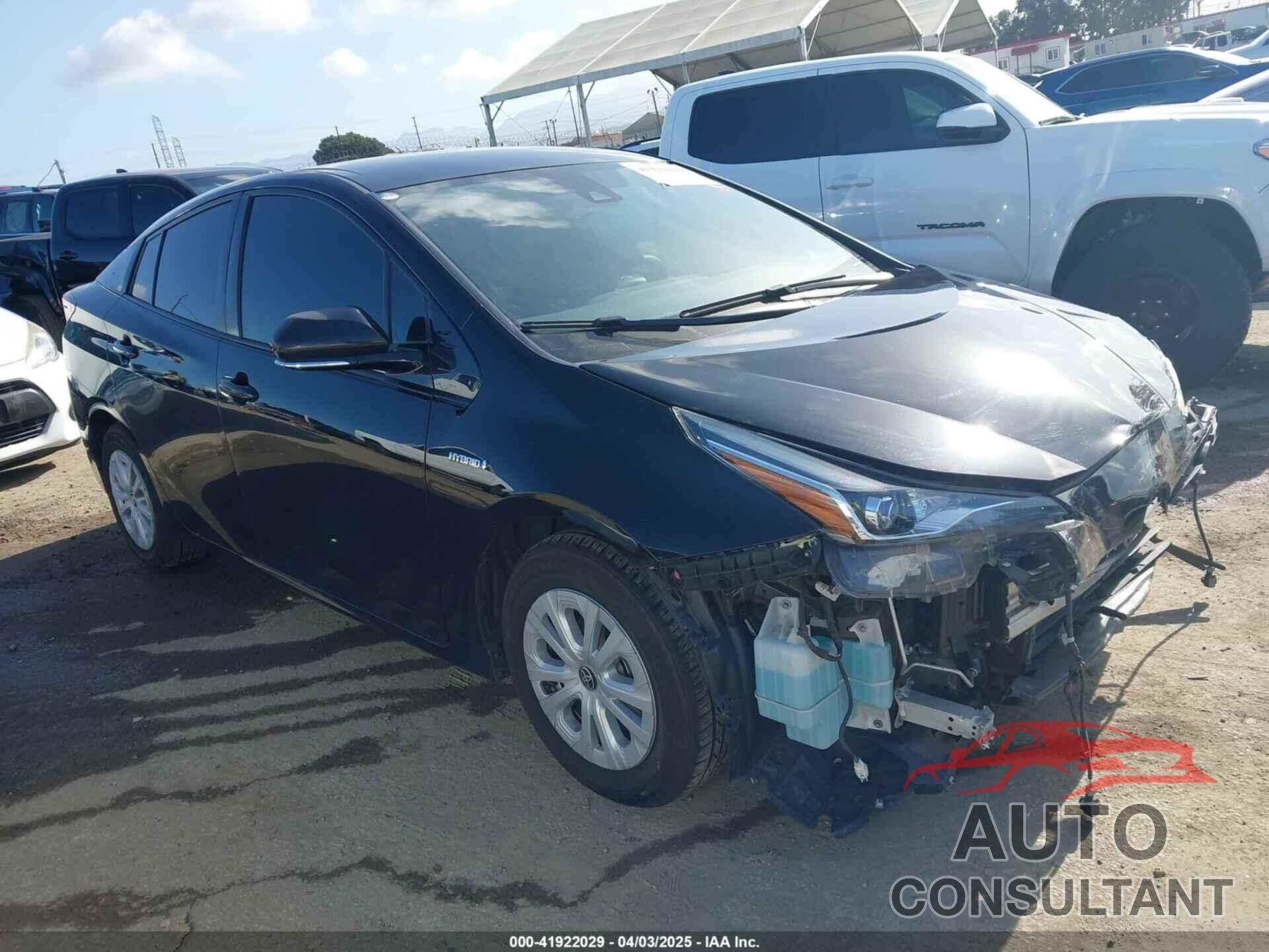 TOYOTA PRIUS 2020 - JTDKARFU6L3104385
