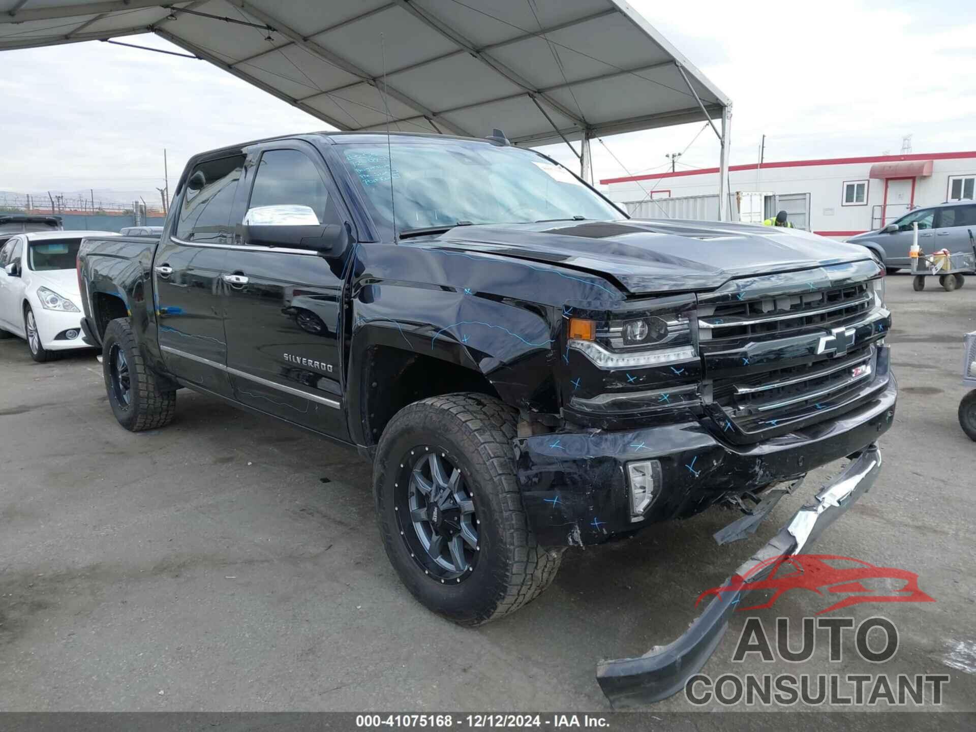 CHEVROLET SILVERADO 1500 2017 - 3GCUKSEC0HG242255