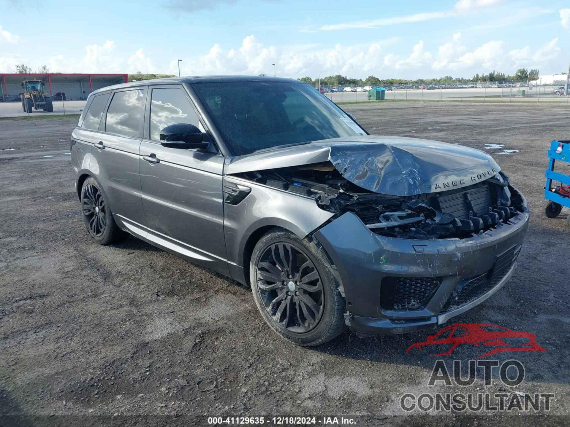 LAND ROVER RANGE ROVER SPORT 2019 - SALWR2RE9KA850578