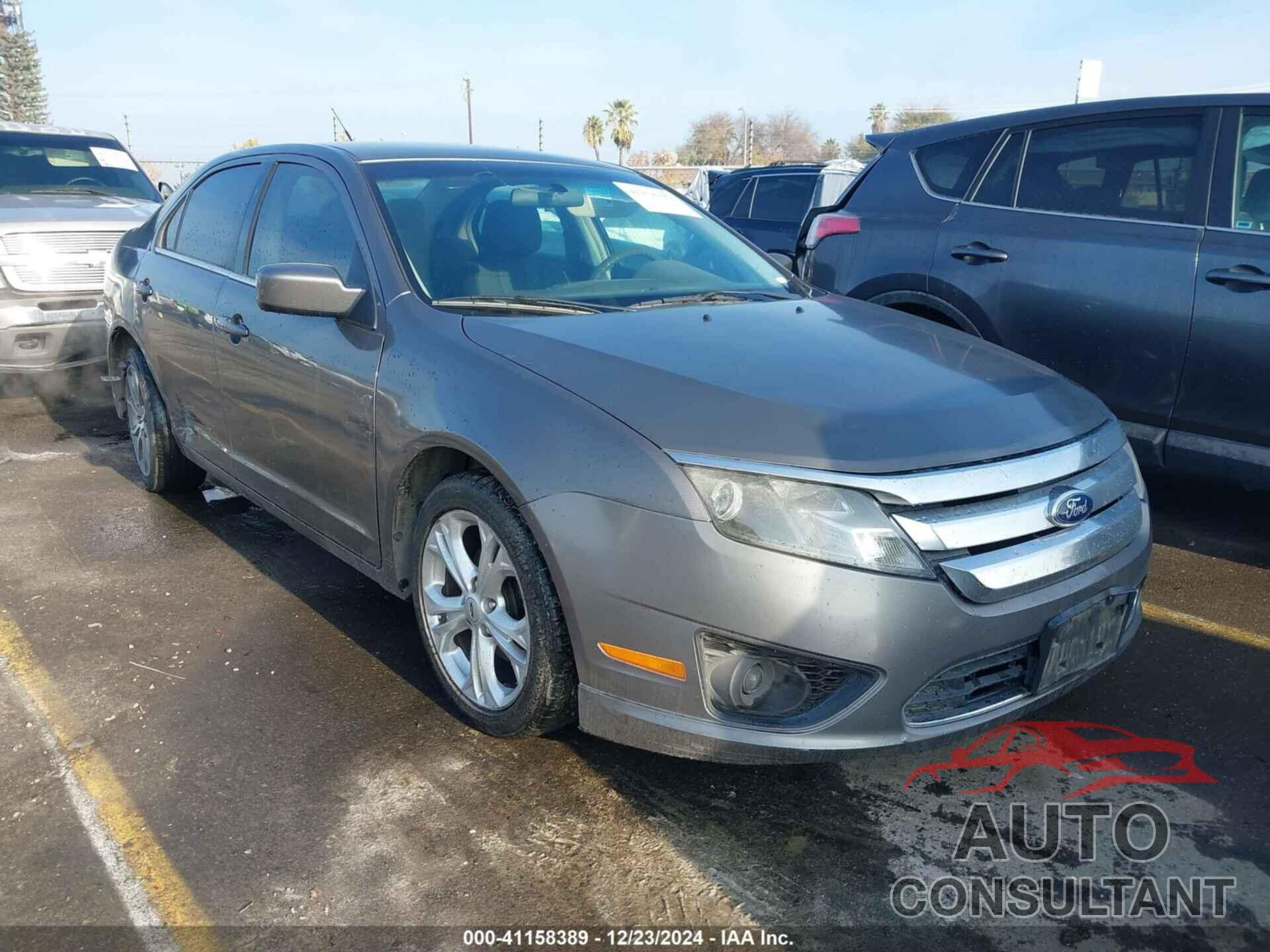 FORD FUSION 2012 - 3FAHP0HA8CR351244