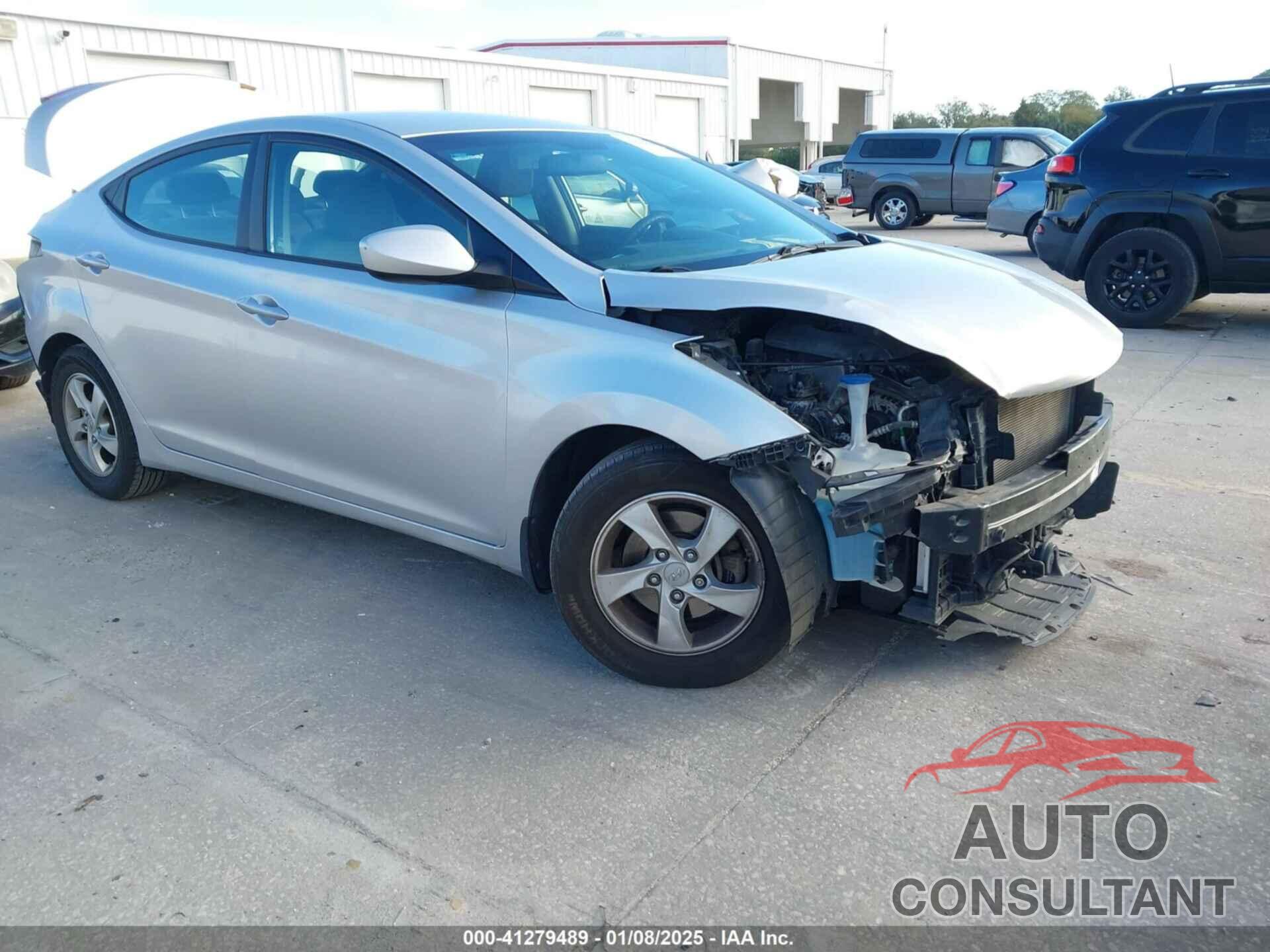 HYUNDAI ELANTRA 2015 - KMHDH4AE9FU329935