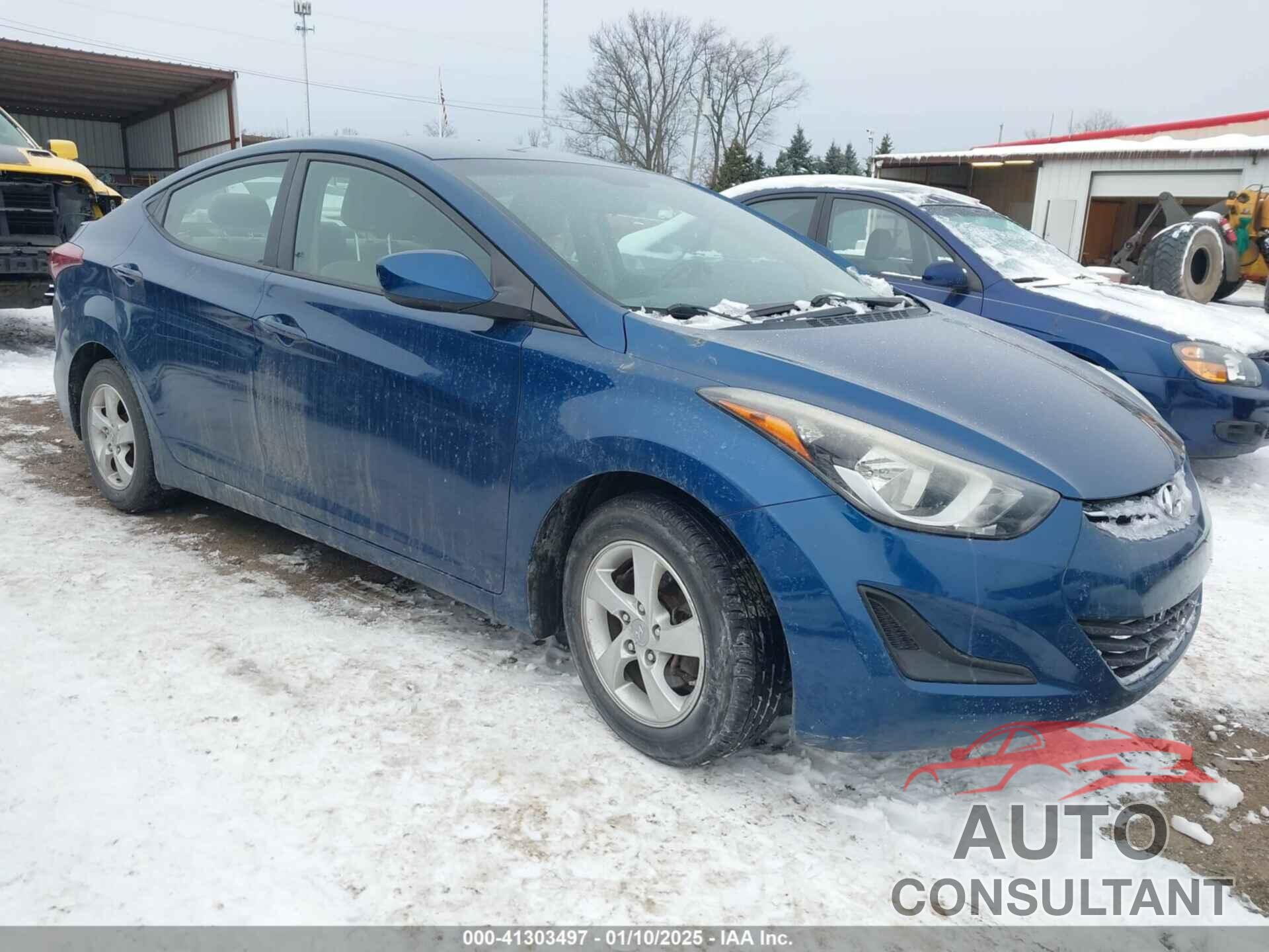 HYUNDAI ELANTRA 2014 - KMHDH4AEXEU044207