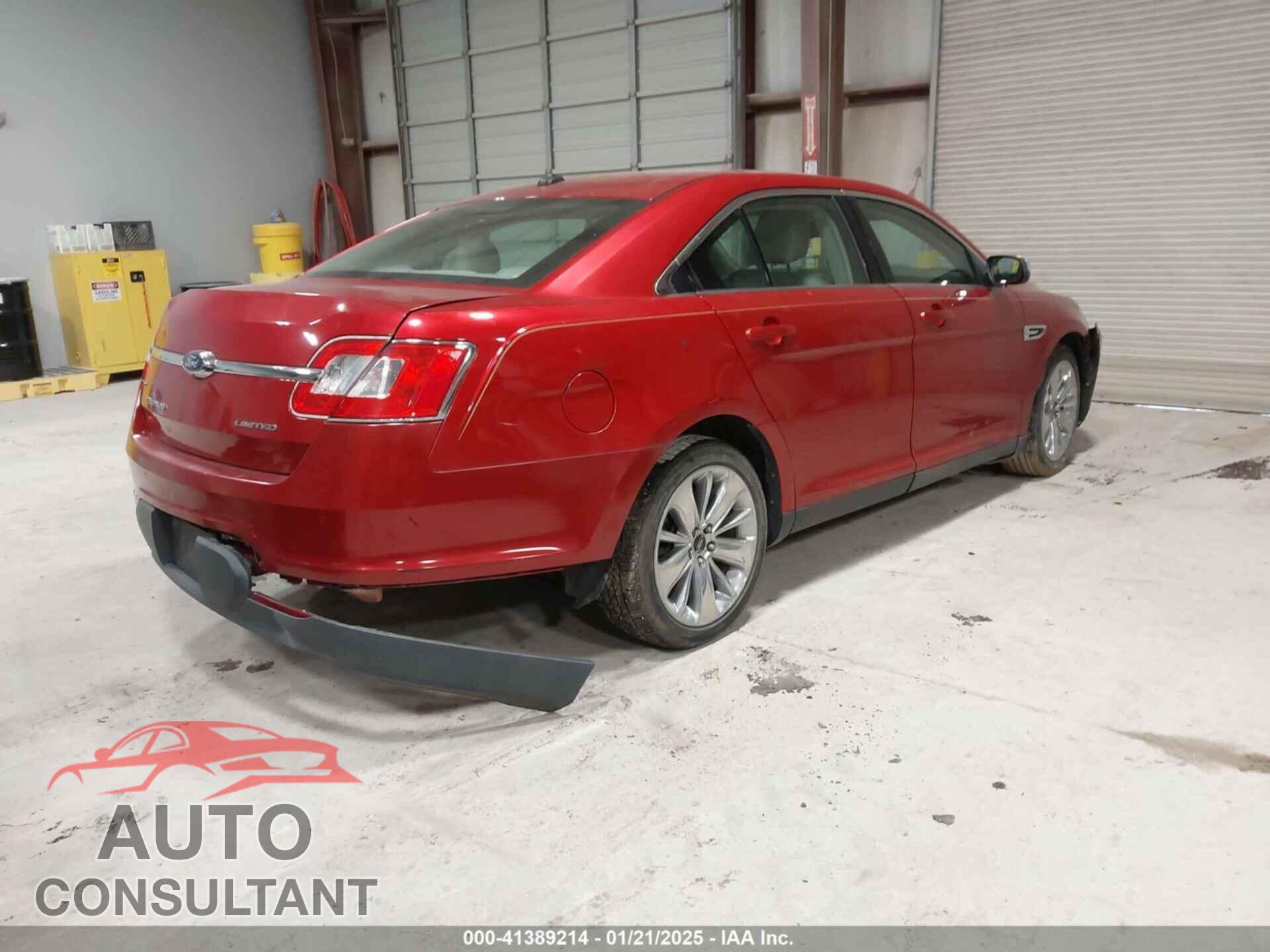 FORD TAURUS 2011 - 1FAHP2FW0BG119415