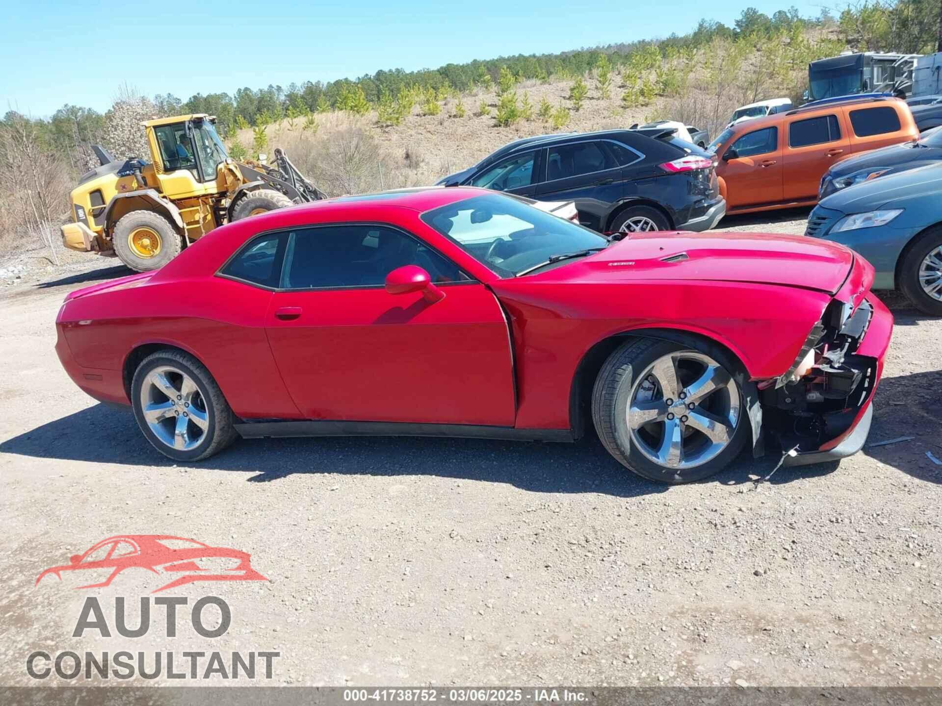 DODGE CHALLENGER 2012 - 2C3CDYBT2CH117199