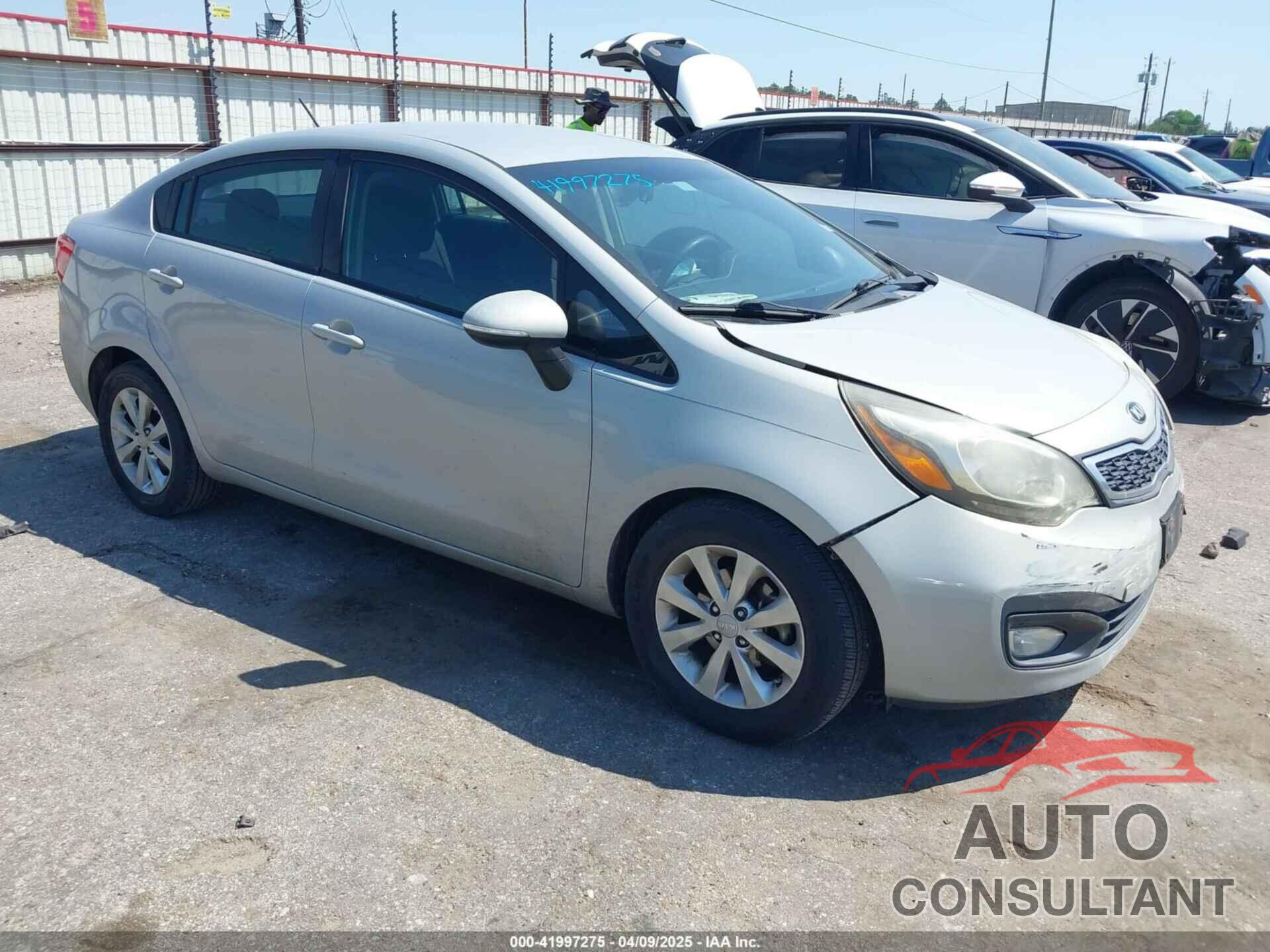KIA RIO 2013 - KNADN4A37D6209349