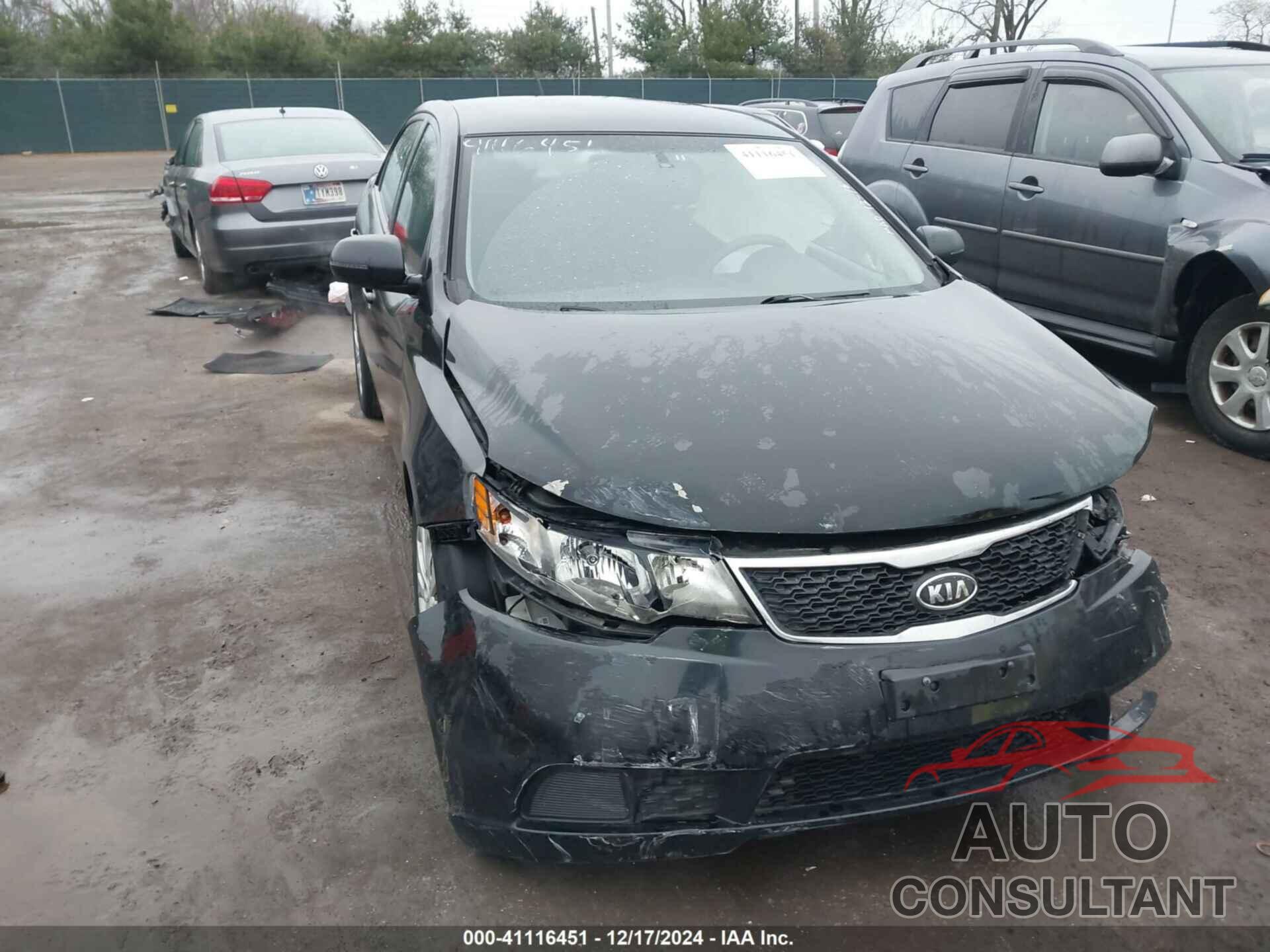 KIA FORTE 2013 - KNAFU4A28D5692780