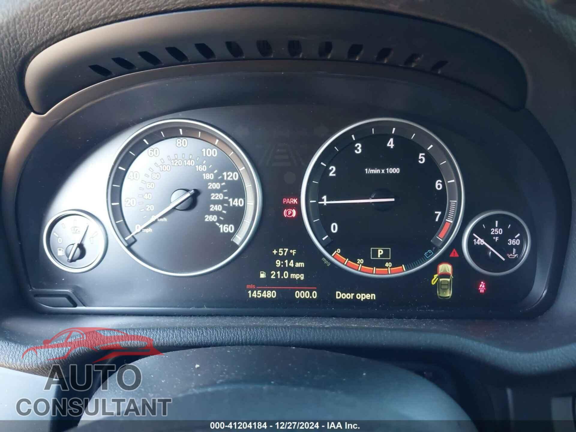 BMW X3 2011 - 5UXWX5C57BL706487
