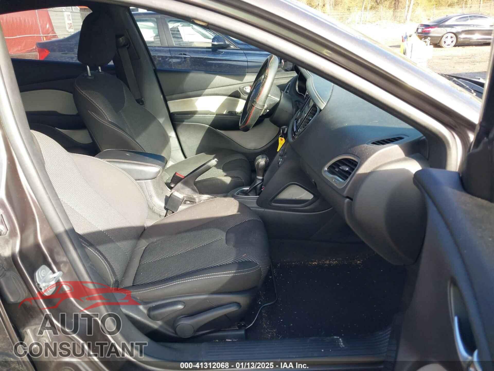 DODGE DART 2015 - 1C3CDFBB2FD174287