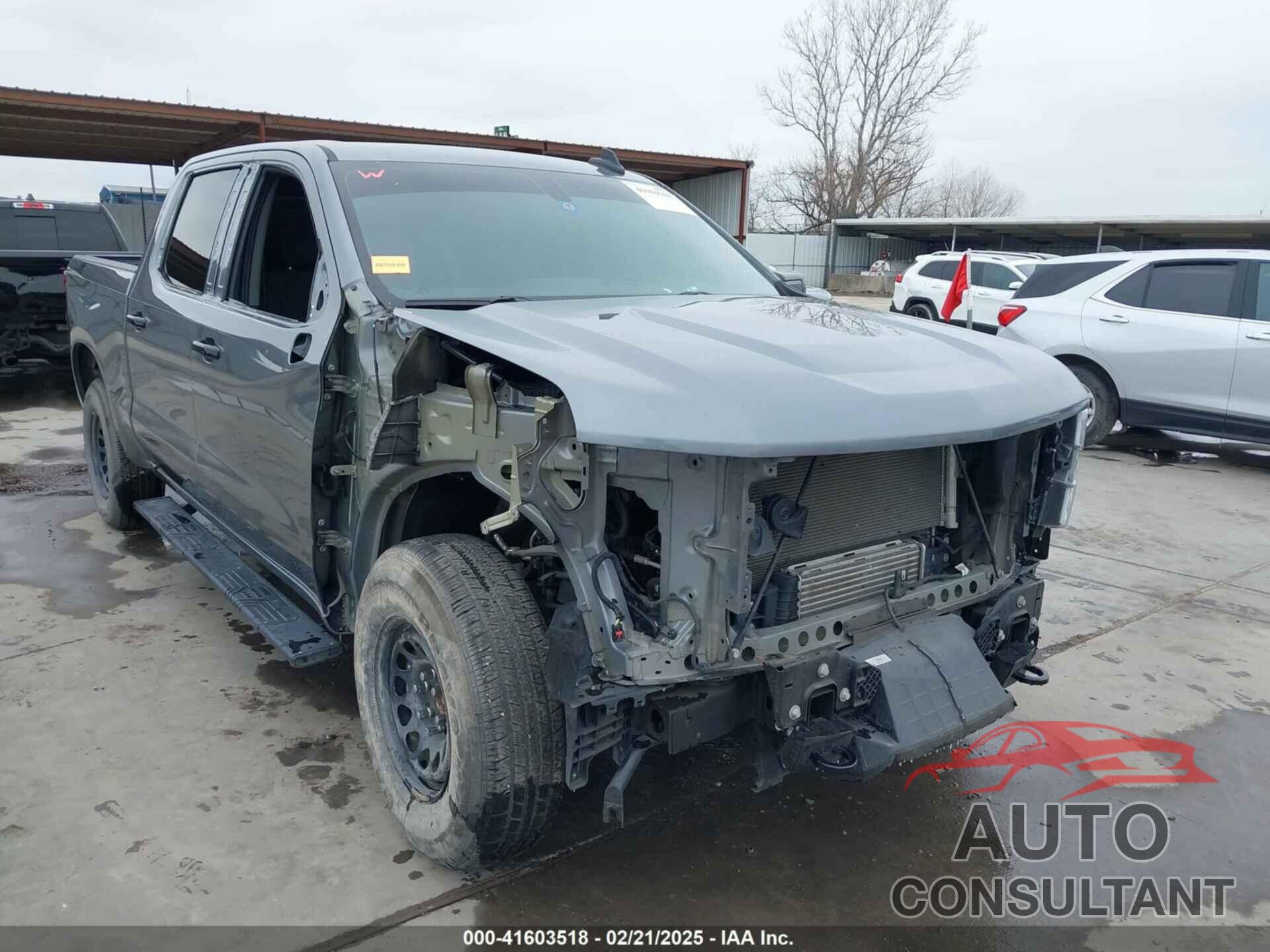 CHEVROLET SILVERADO 1500 2021 - 3GCPWBEK2MG360620