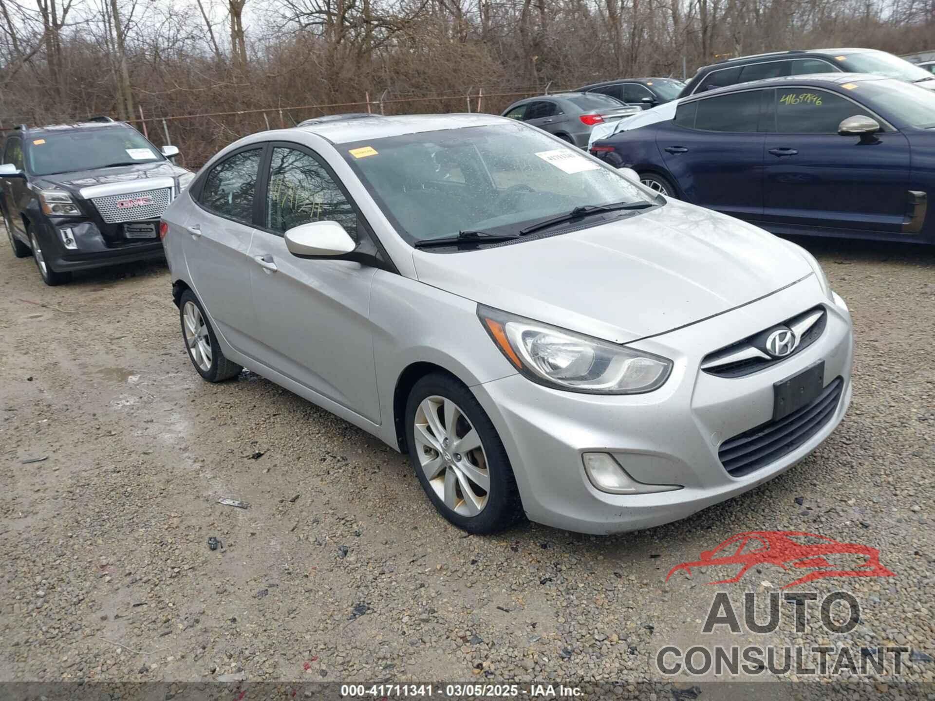 HYUNDAI ACCENT 2012 - KMHCU4AE4CU078289