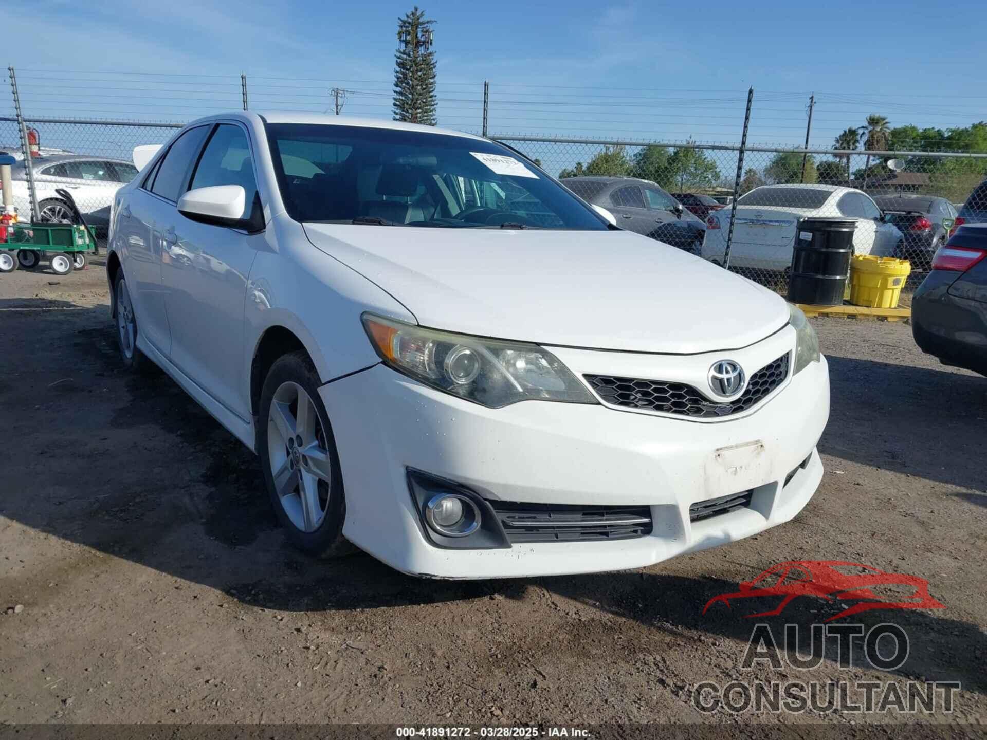 TOYOTA CAMRY 2013 - 4T1BF1FK6DU282208