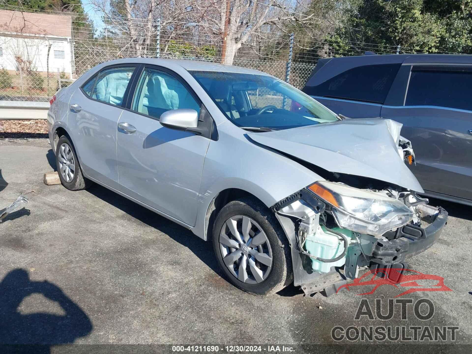 TOYOTA COROLLA 2014 - 2T1BURHE7EC071470