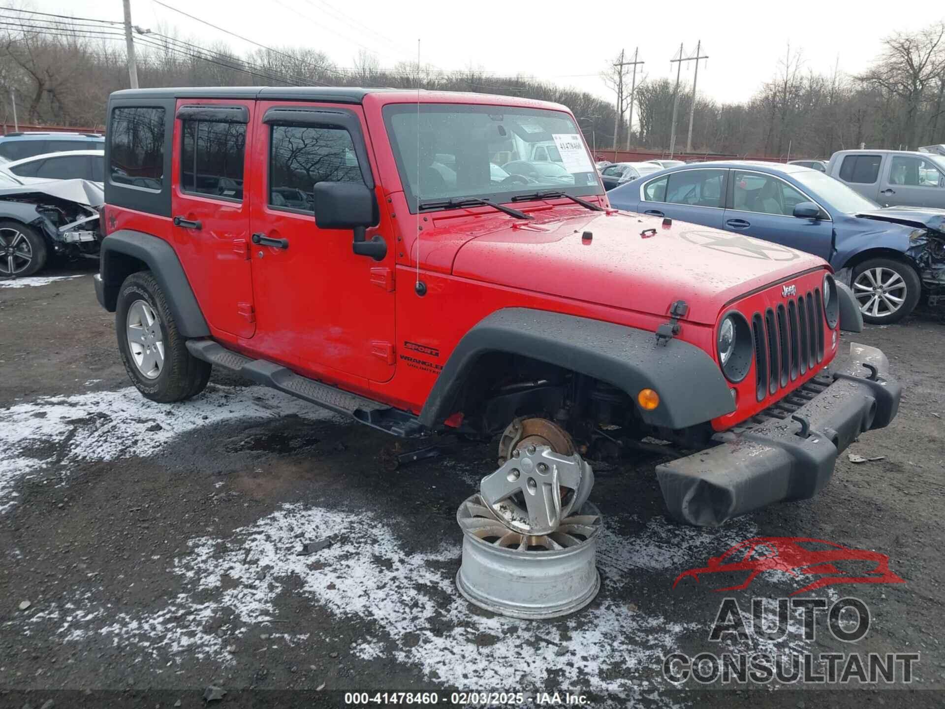 JEEP WRANGLER UNLIMITED 2014 - 1C4BJWDG3EL115889