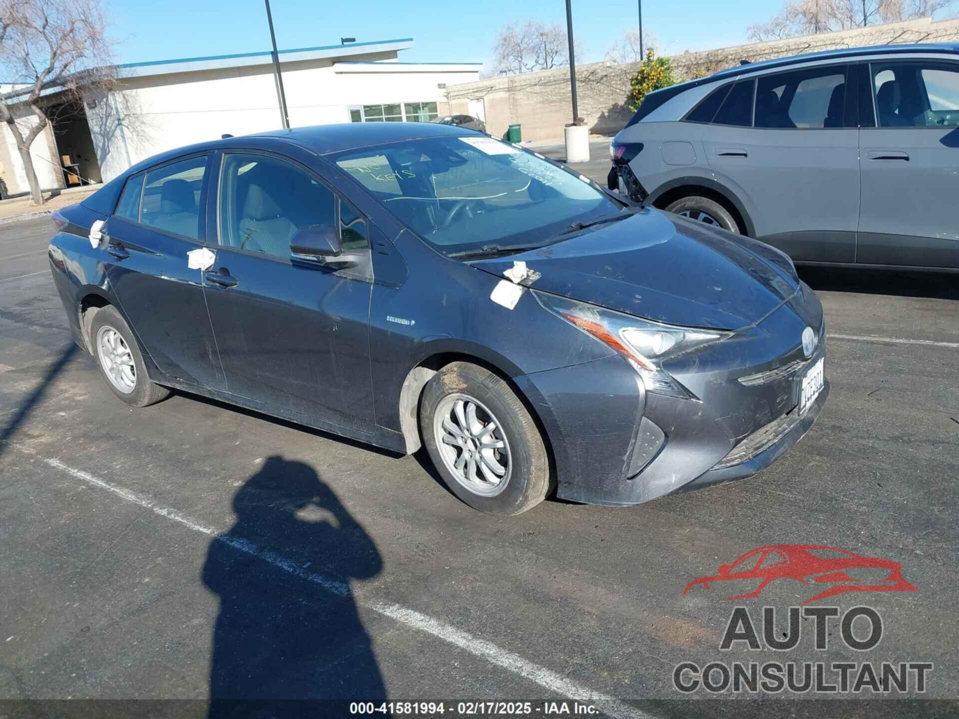TOYOTA PRIUS 2017 - JTDKBRFU1H3024982