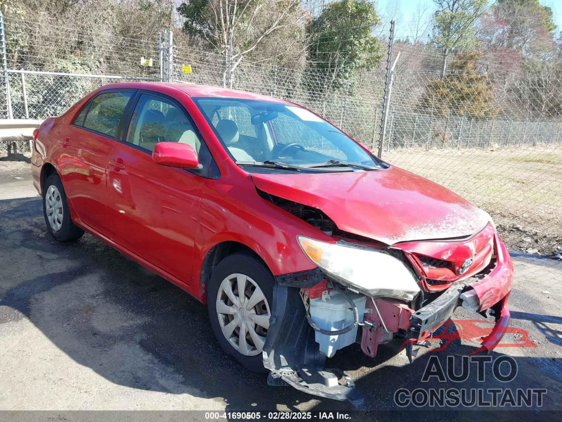 TOYOTA COROLLA 2011 - JTDBU4EEXBJ089355