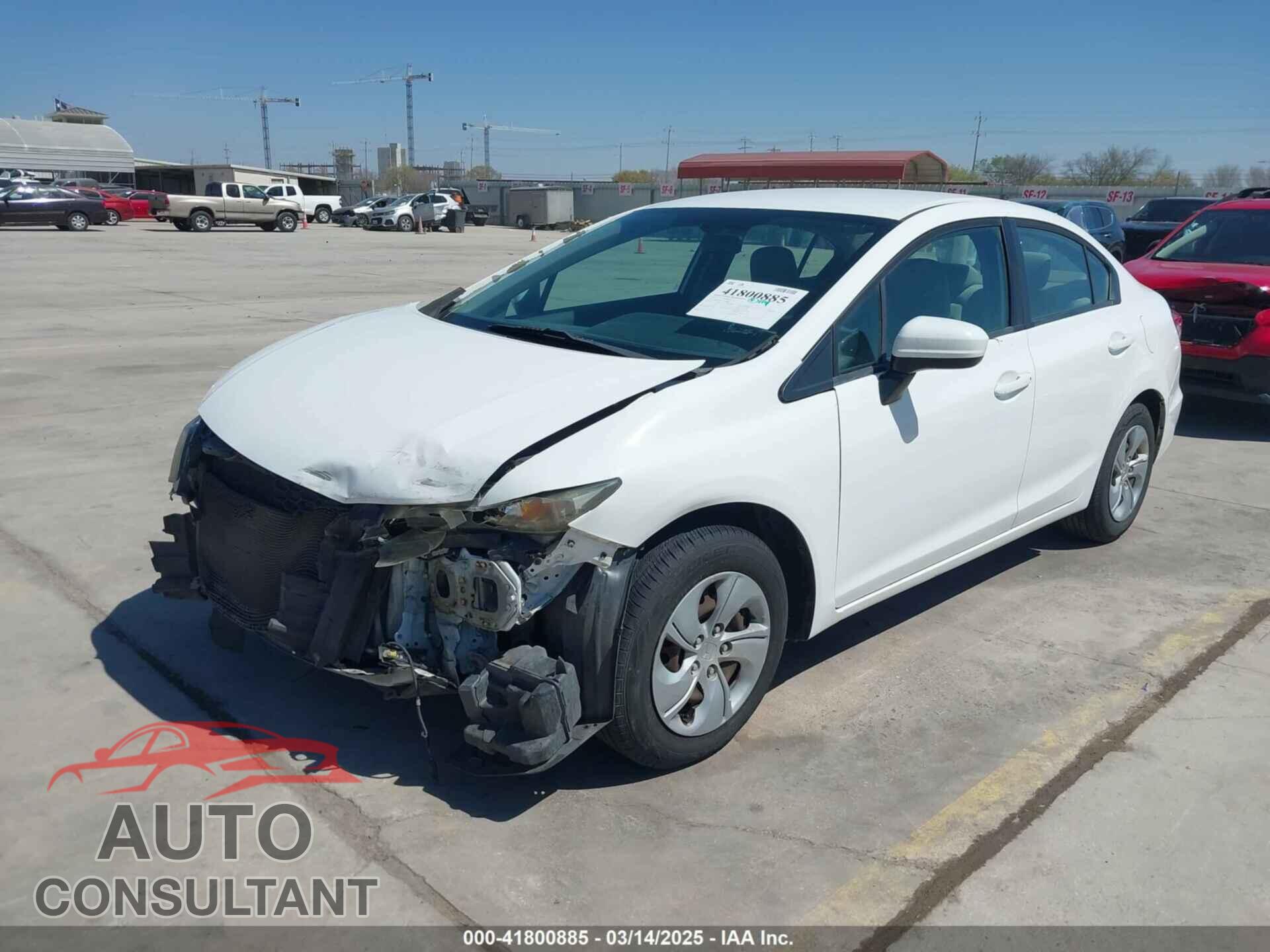 HONDA CIVIC 2014 - 19XFB2F59EE221808