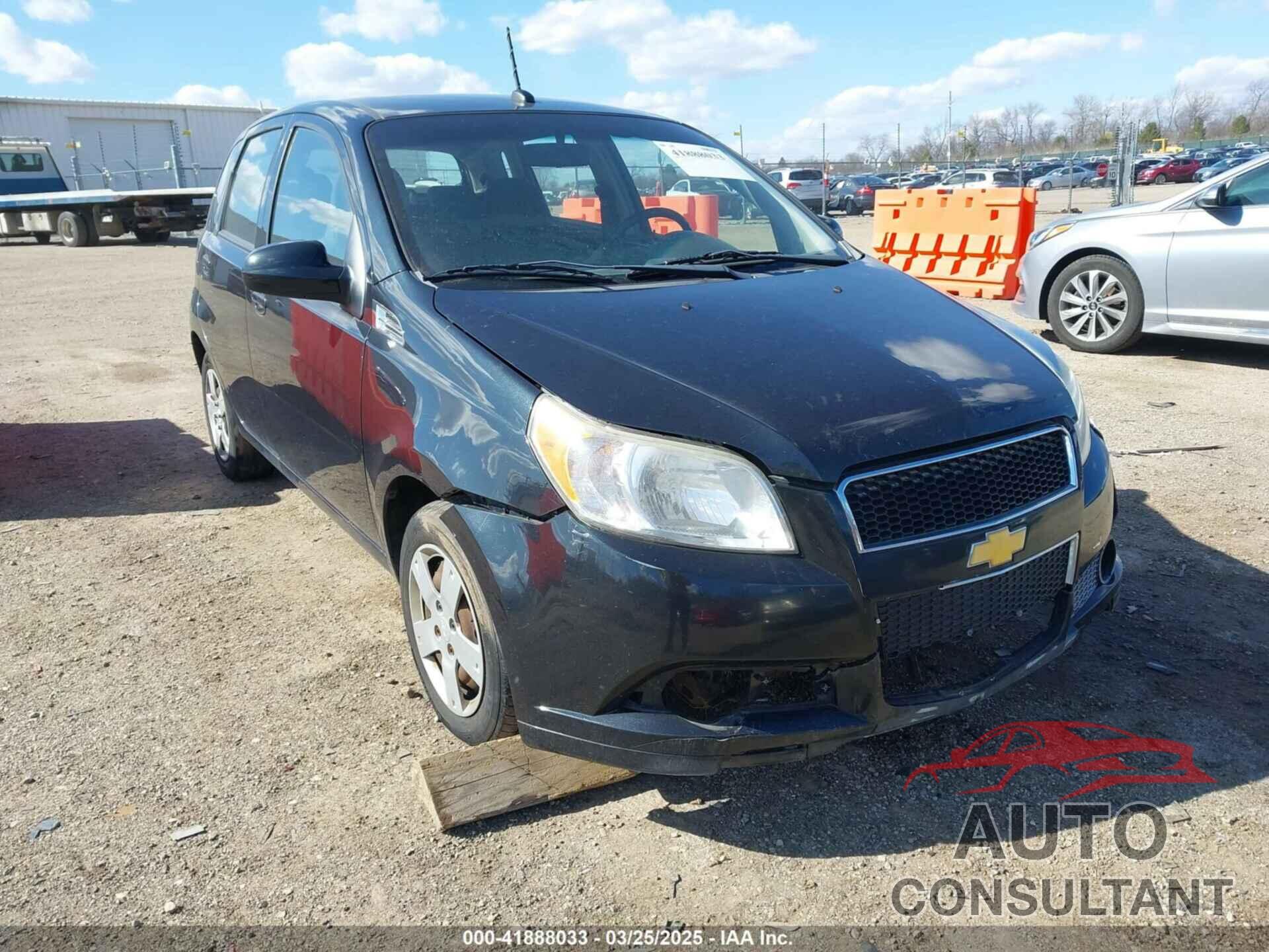 CHEVROLET AVEO 2011 - KL1TD6DE1BB187631