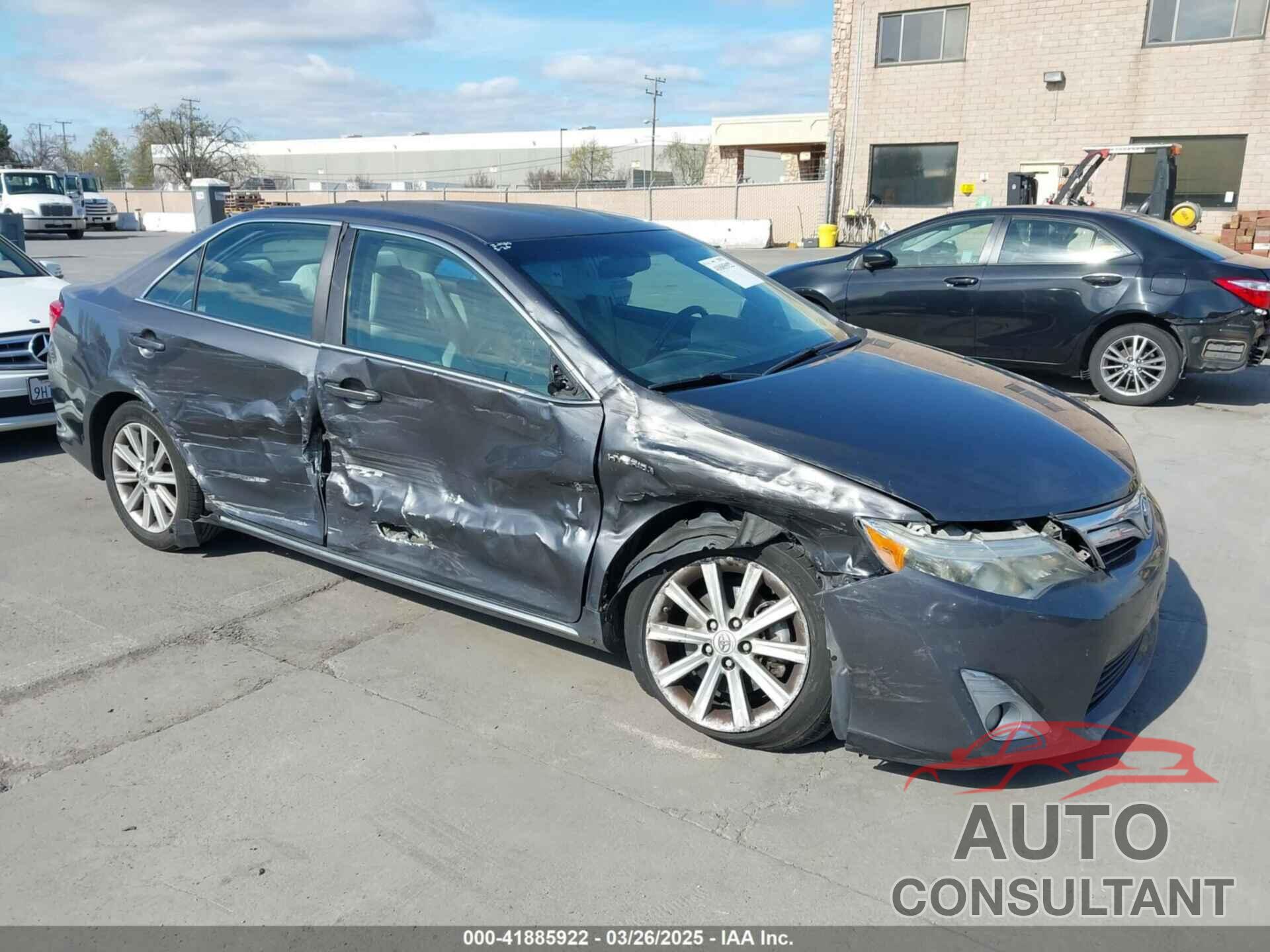 TOYOTA CAMRY HYBRID 2012 - 4T1BD1FK1CU036493