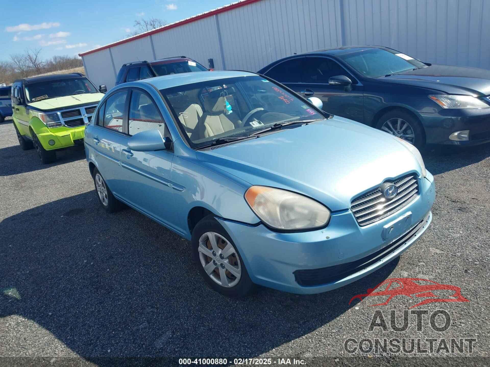 HYUNDAI ACCENT 2009 - KMHCN46C99U340966
