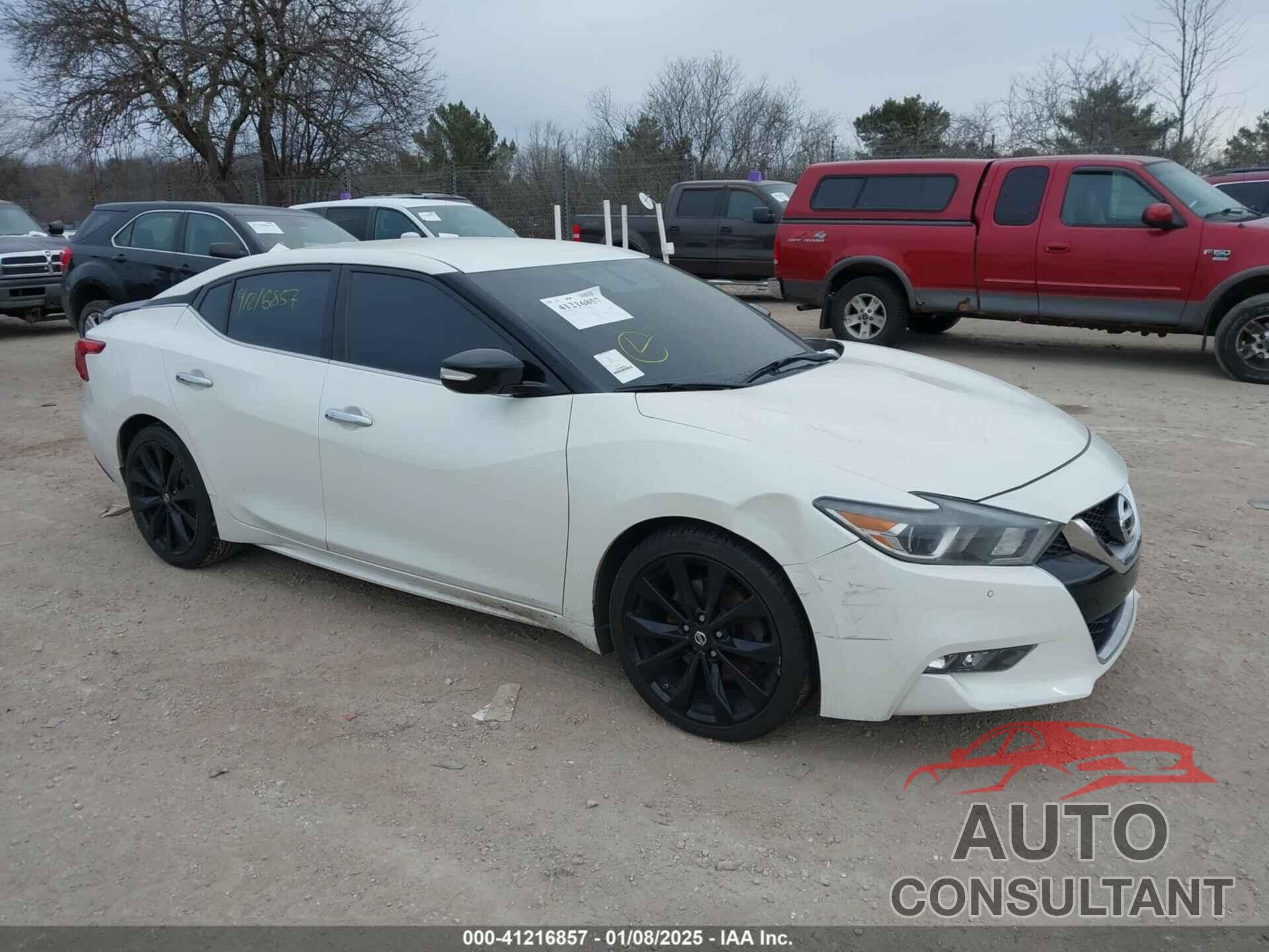 NISSAN MAXIMA 2017 - 1N4AA6AP9HC419089