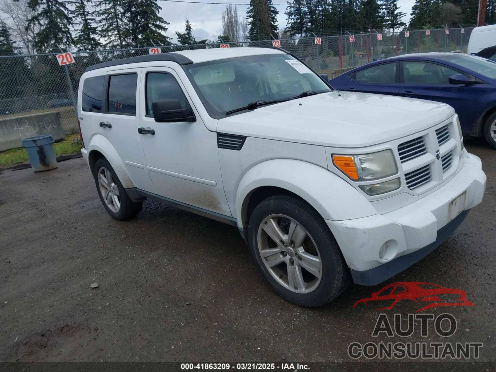 DODGE NITRO 2011 - 1D4PU4GK9BW598044