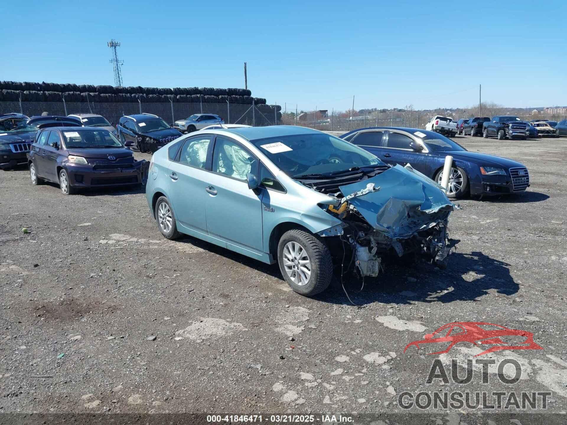 TOYOTA PRIUS PLUG-IN 2012 - JTDKN3DP2C3029375
