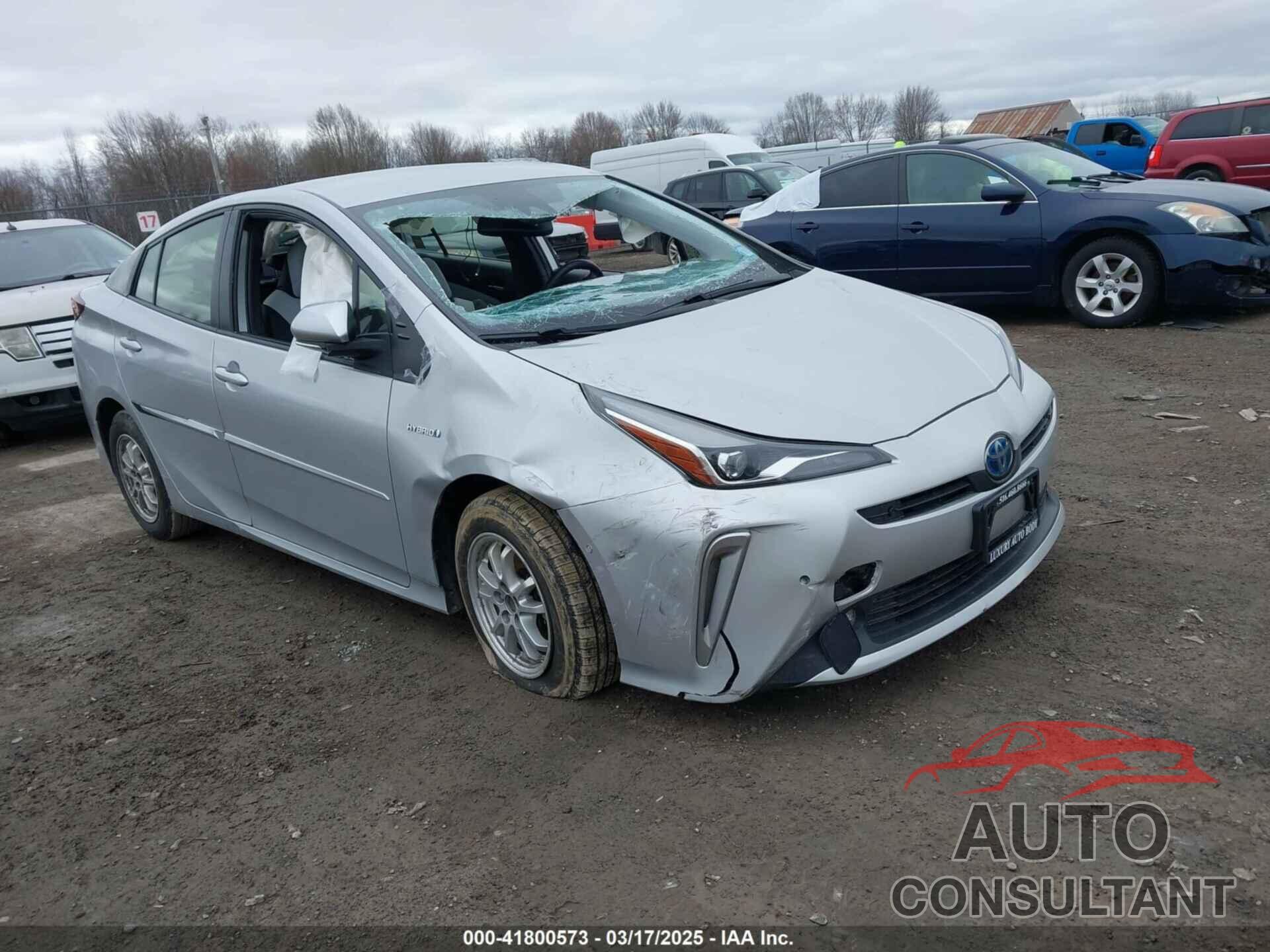 TOYOTA PRIUS 2021 - JTDL9MFU4M3028389