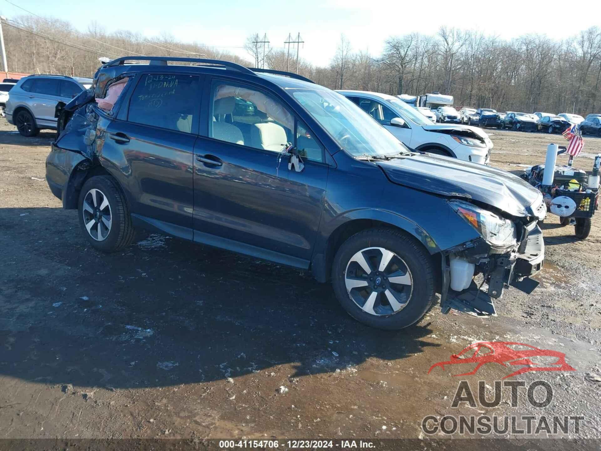 SUBARU FORESTER 2018 - JF2SJAGC3JH465761