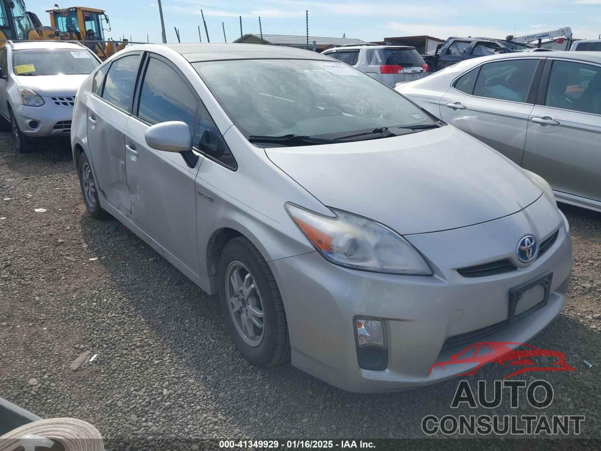 TOYOTA PRIUS 2010 - JTDKN3DUXA1142117