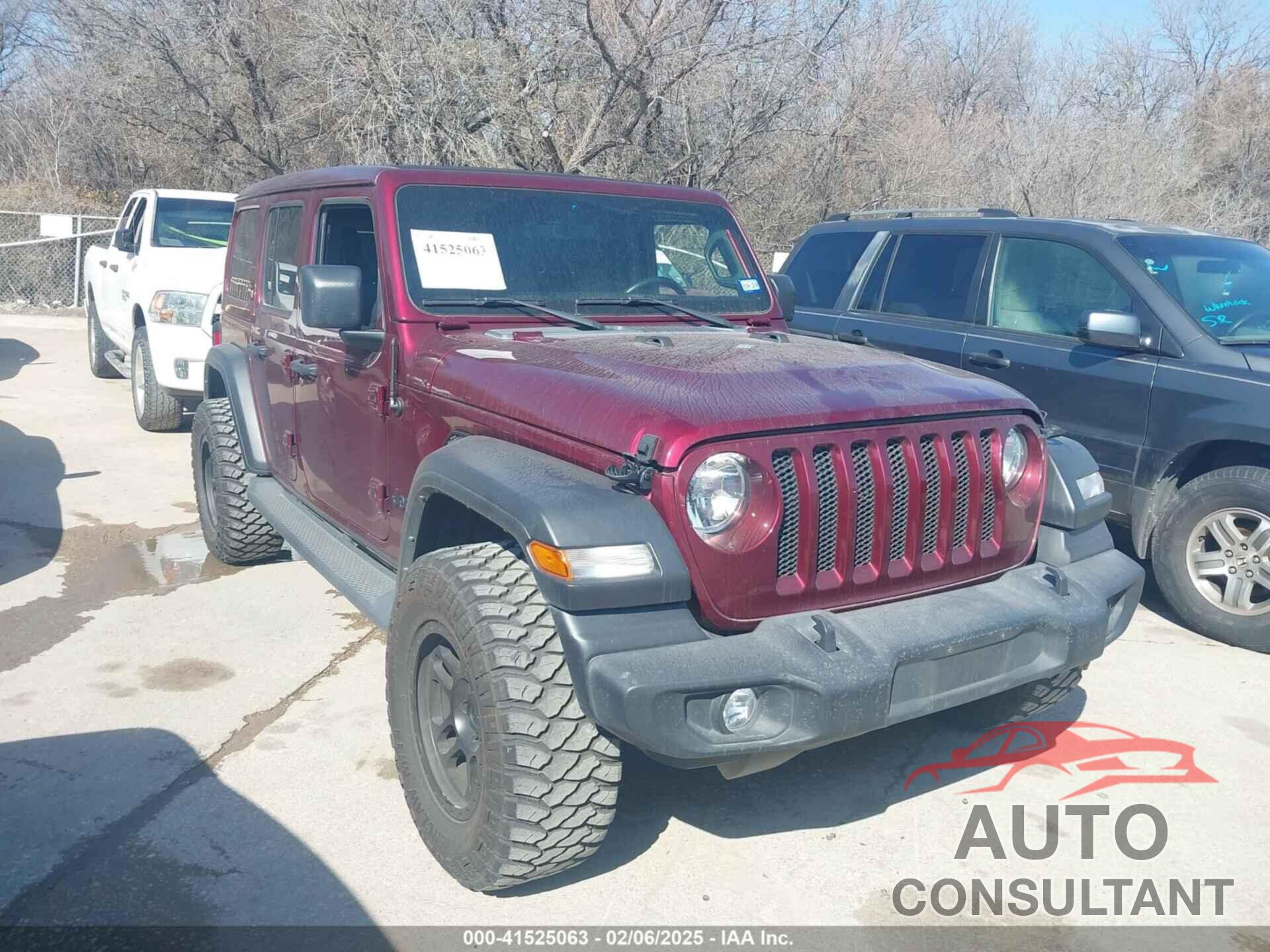 JEEP WRANGLER UNLIMITED 2022 - 1C4HJXDG1NW119356