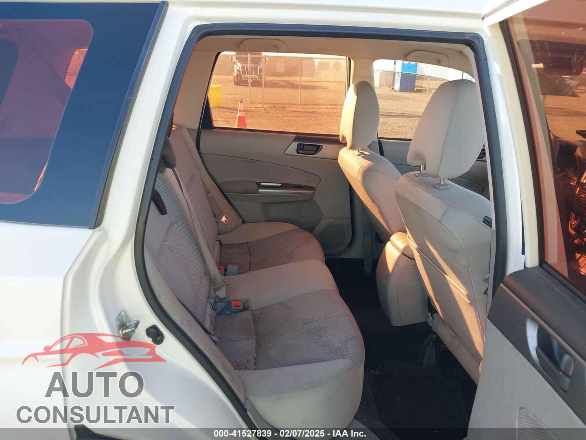 SUBARU FORESTER 2012 - JF2SHABC9CH467276