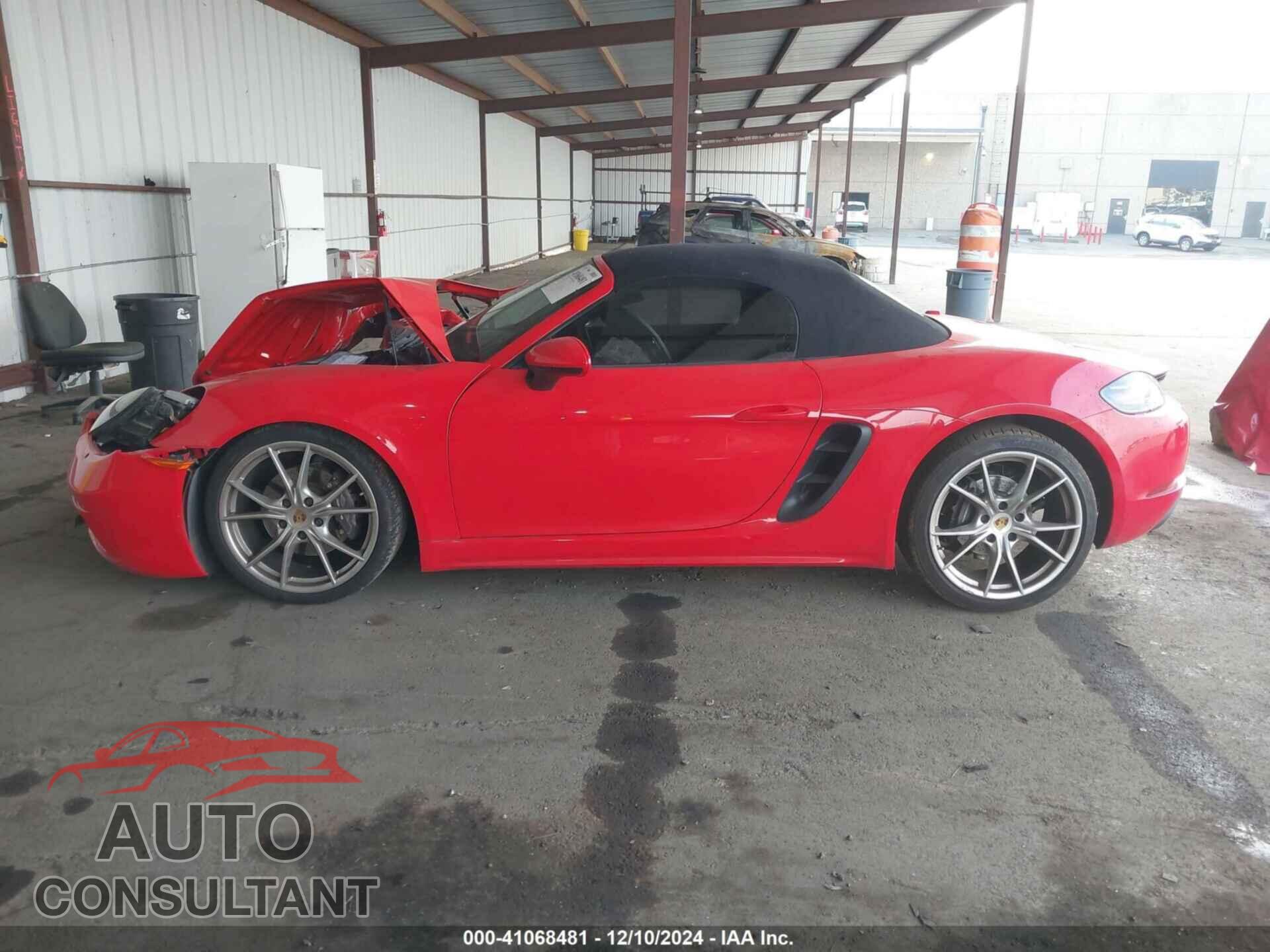 PORSCHE 718 BOXSTER 2019 - WP0CA2A84KS210831