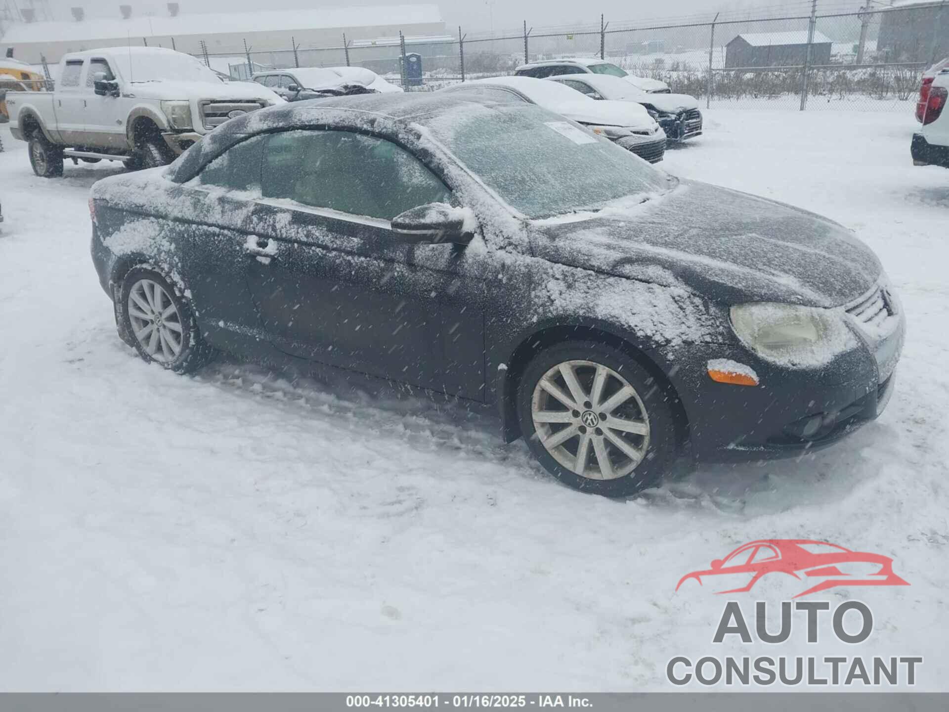 VOLKSWAGEN EOS 2009 - WVWBA71FX9V018359