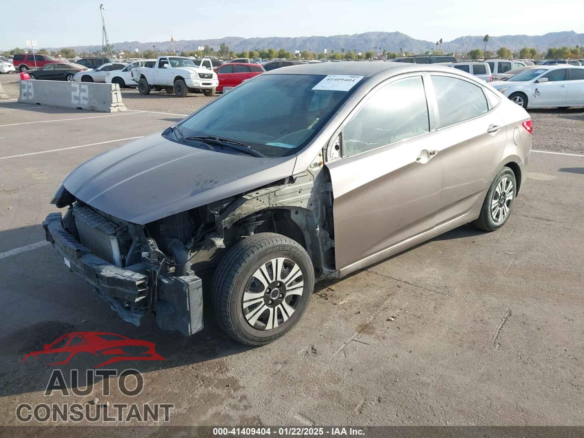 HYUNDAI ACCENT 2013 - KMHCT4AE0DU404111