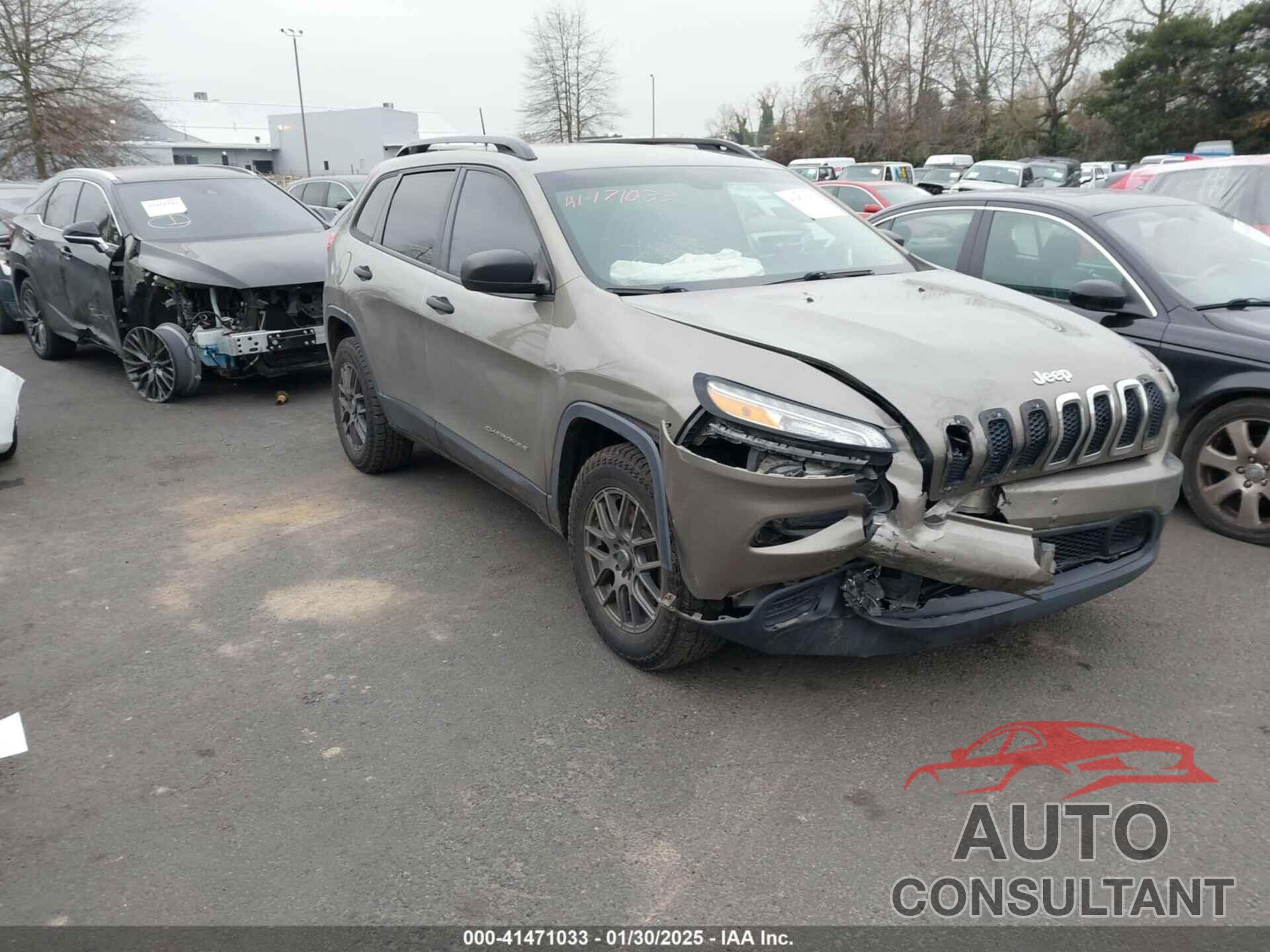 JEEP CHEROKEE 2016 - 1C4PJMAB3GW289661
