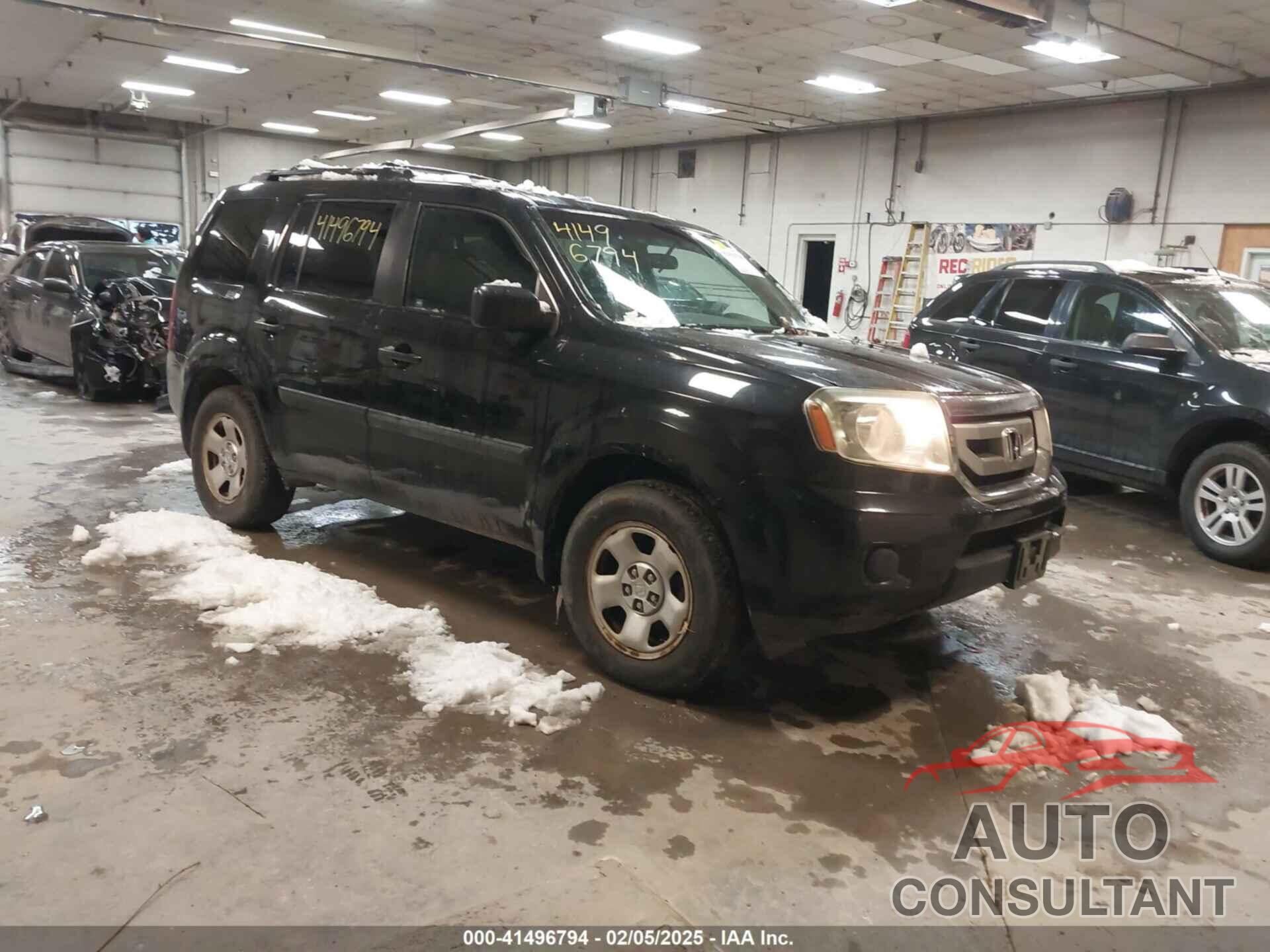 HONDA PILOT 2010 - 5FNYF4H26AB031707