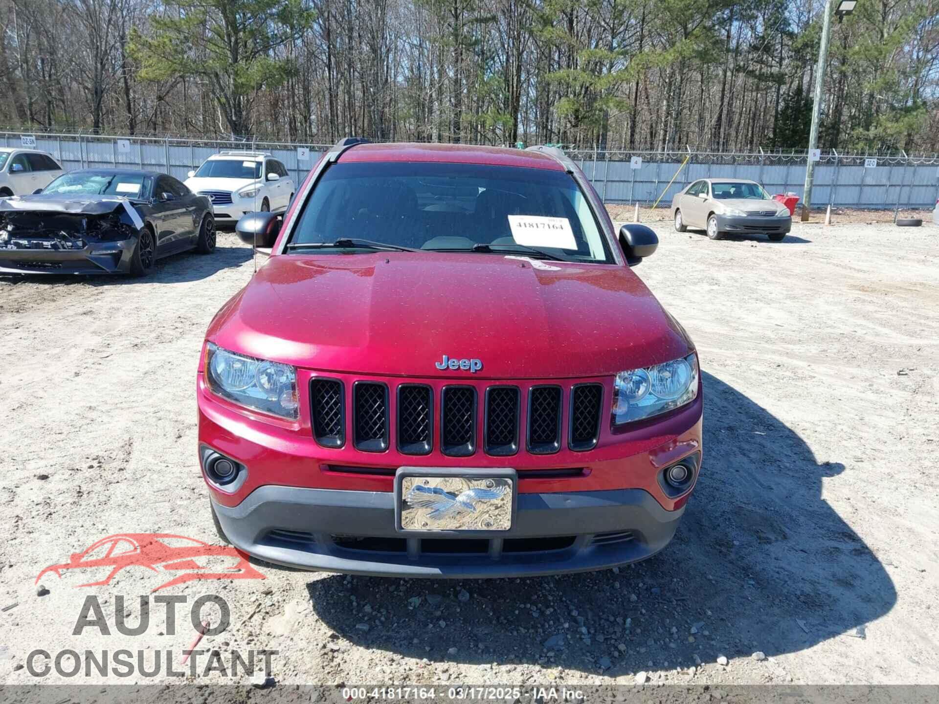 JEEP COMPASS 2013 - 1C4NJCEBXDD167687