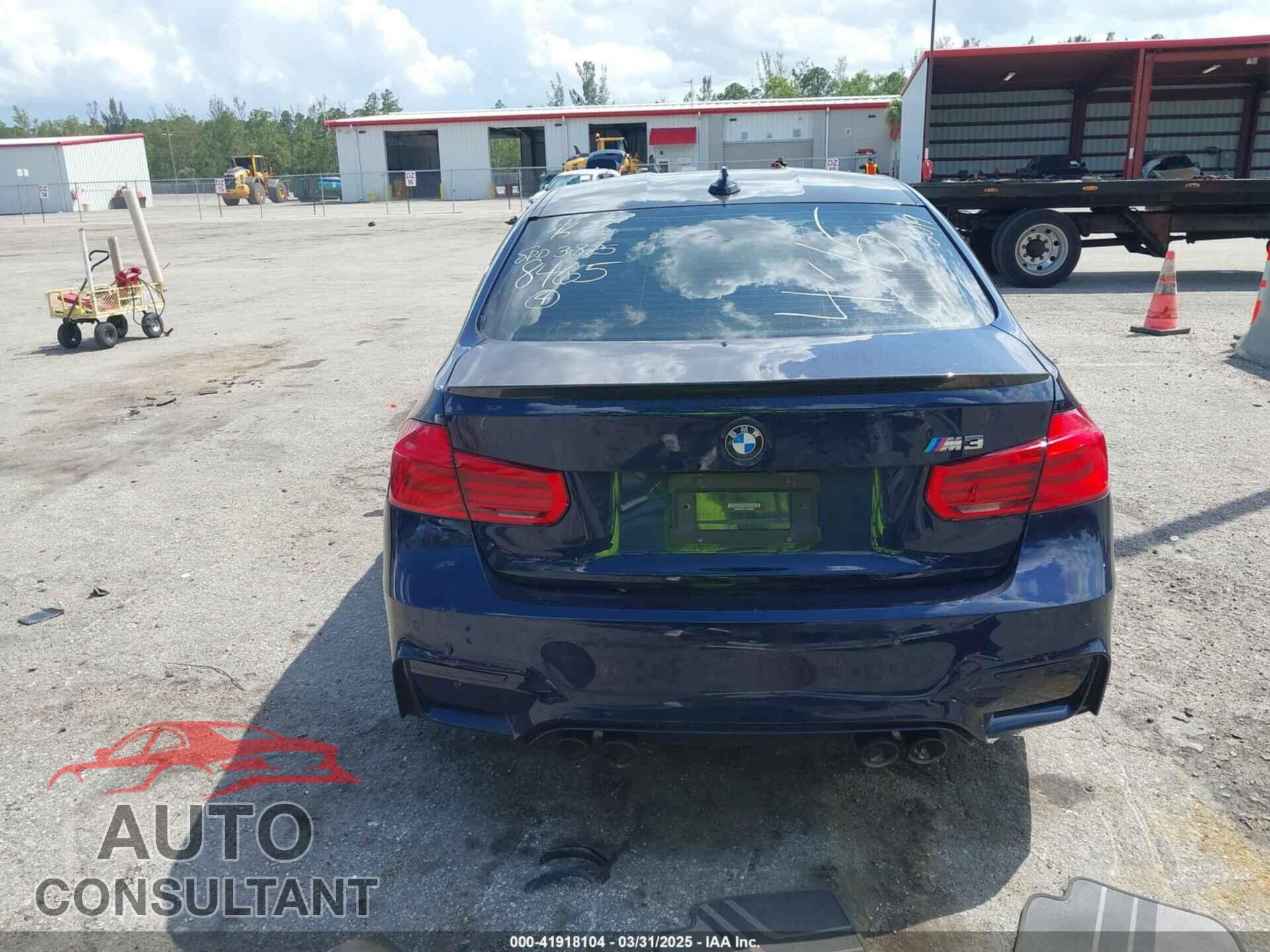 BMW M3 2018 - WBS8M9C57J5K98465