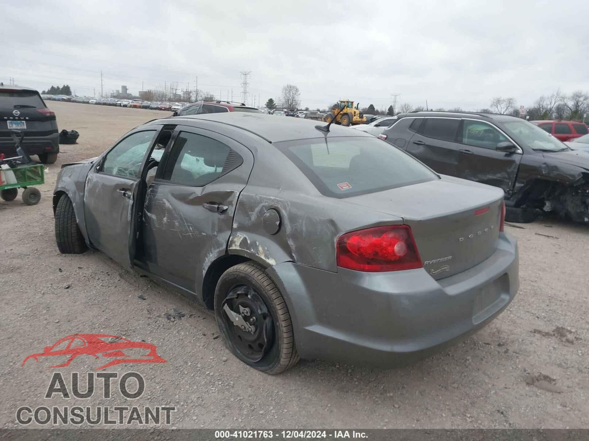 DODGE AVENGER 2013 - 1C3CDZAB4DN558761