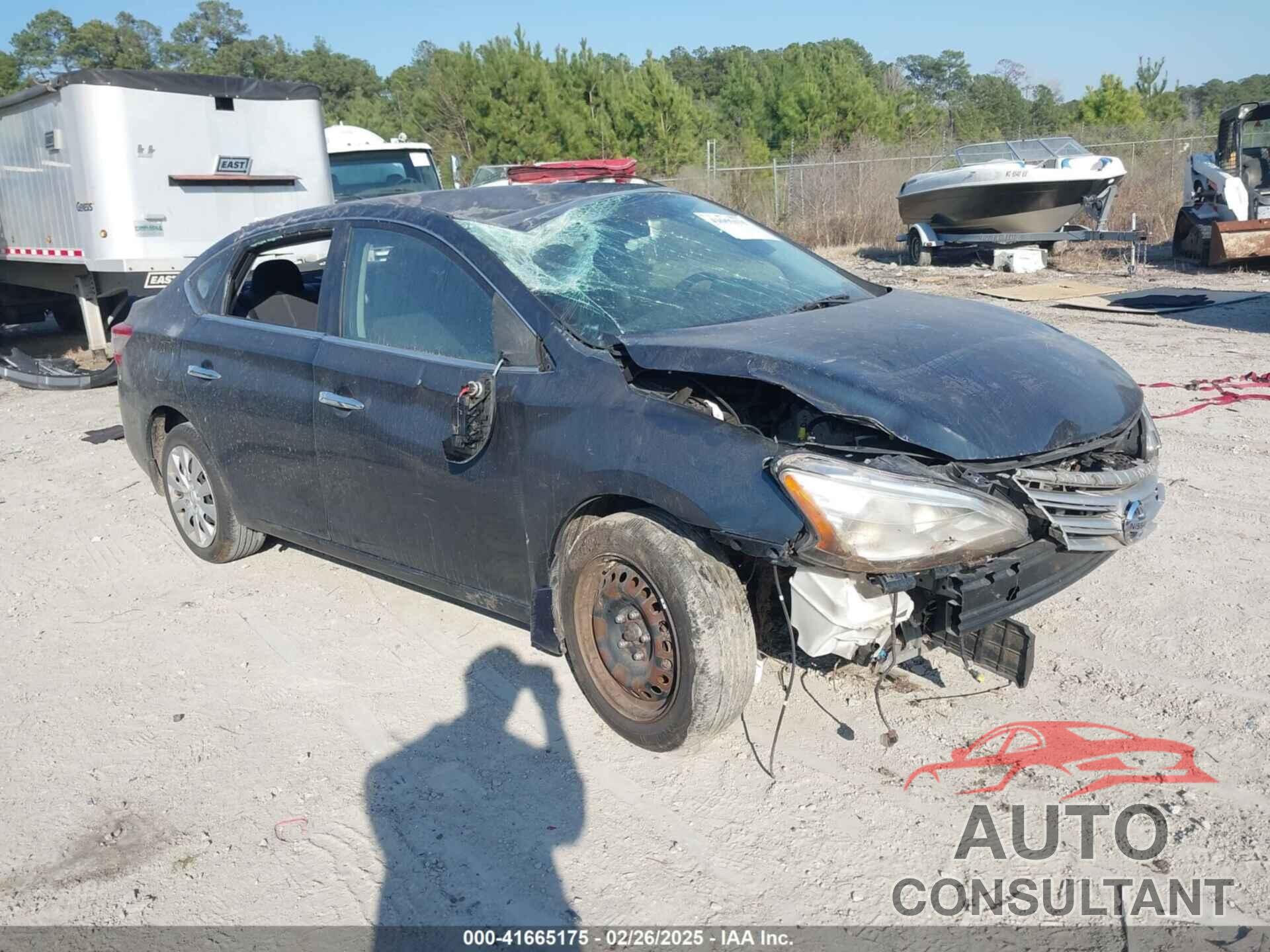 NISSAN SENTRA 2014 - 3N1AB7APXEY266919