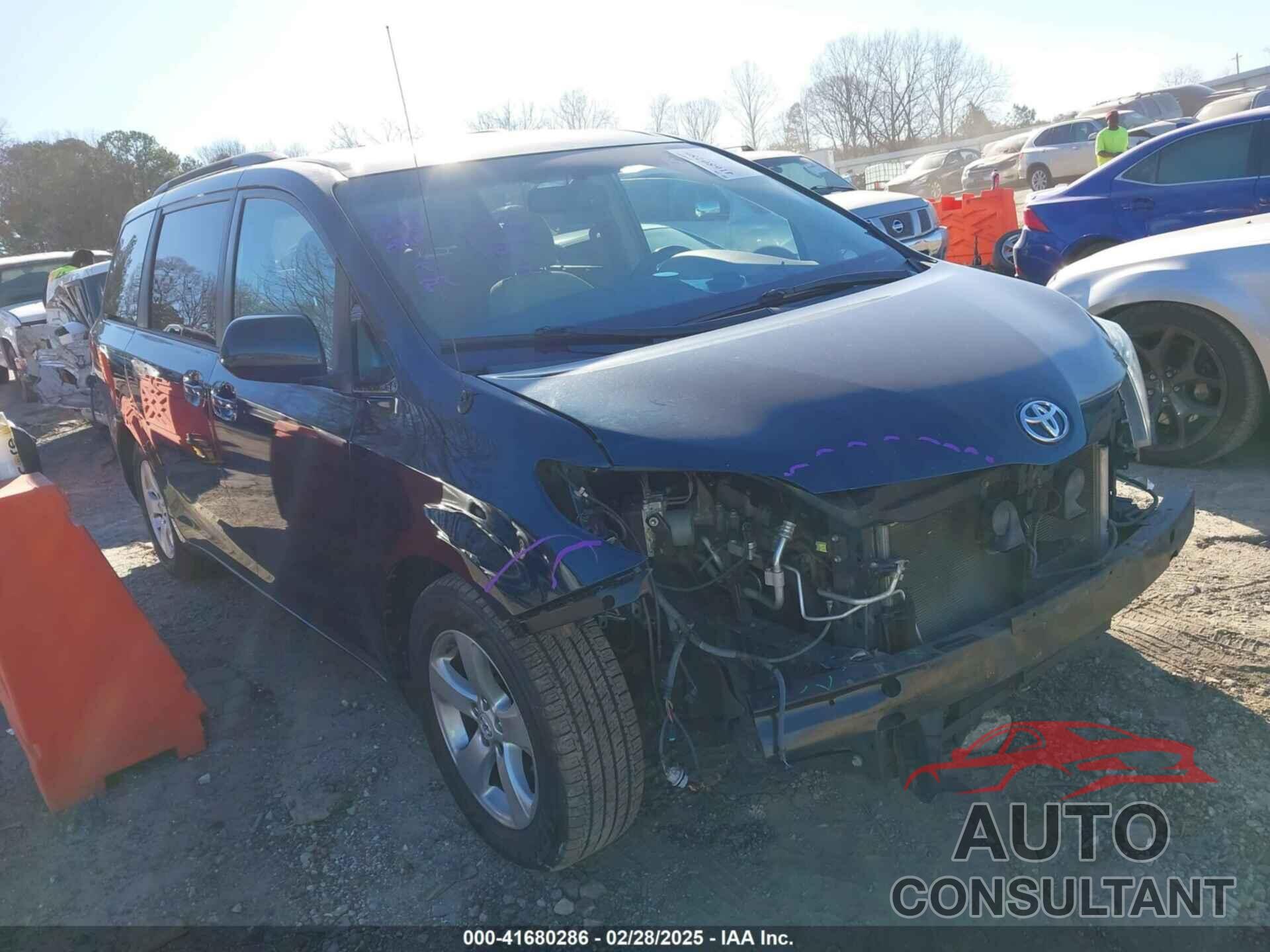 TOYOTA SIENNA 2012 - 5TDKK3DC0CS231295