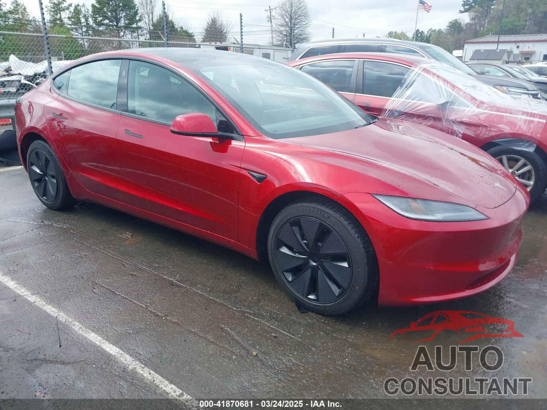 TESLA MODEL 3 2025 - 5YJ3E1EB9SF928781