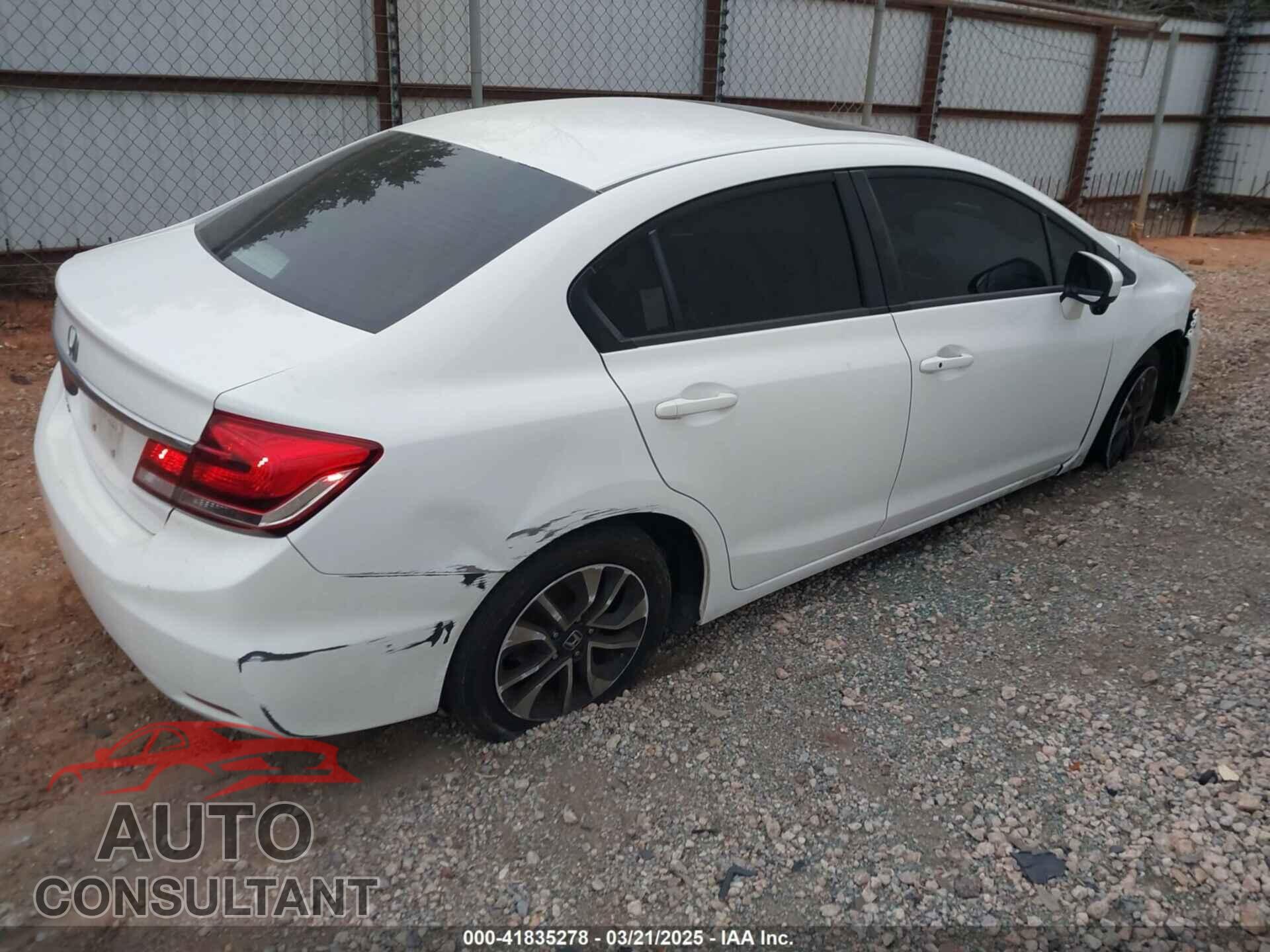HONDA CIVIC 2015 - 19XFB2F86FE080790