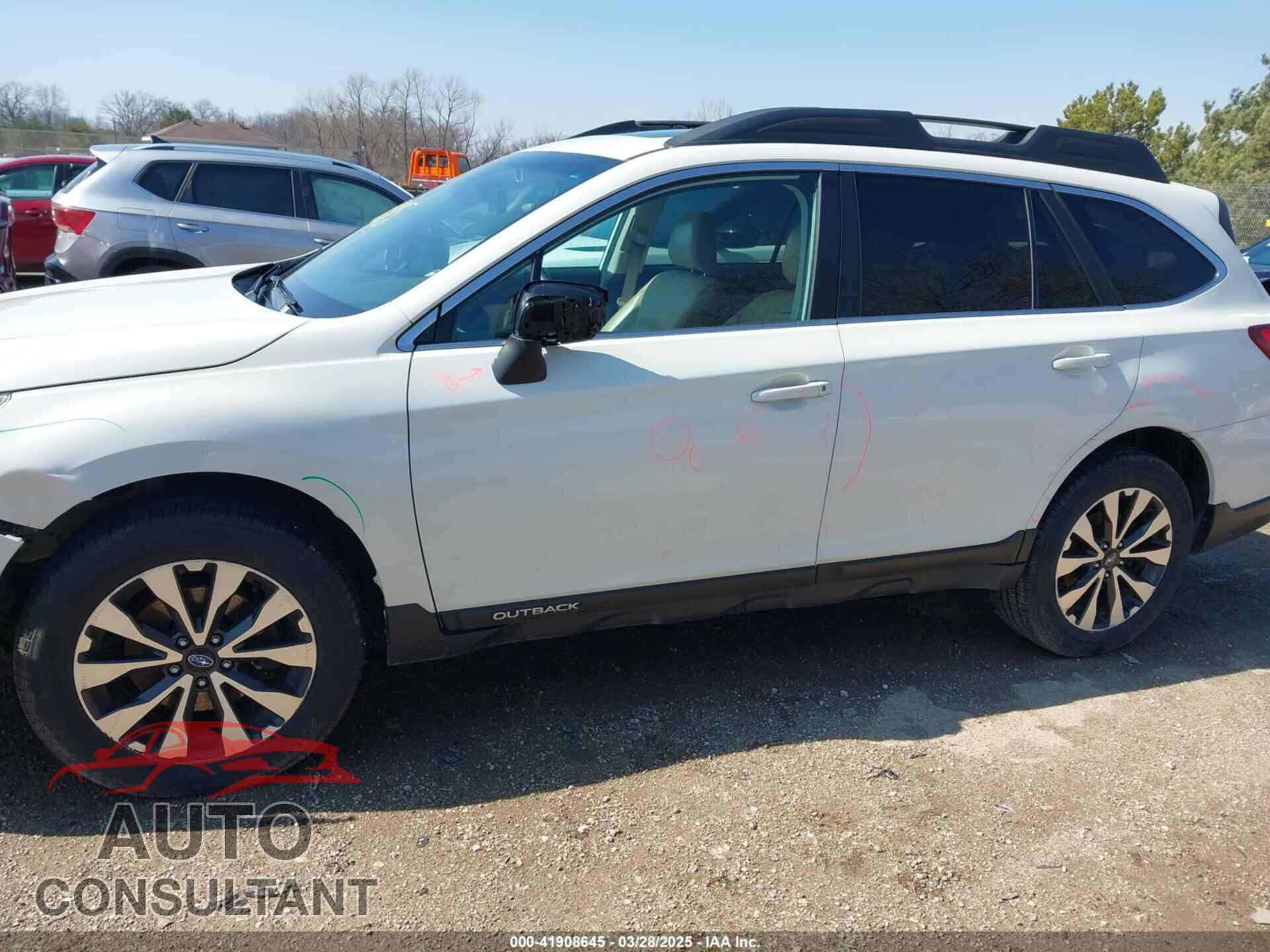SUBARU OUTBACK 2017 - 4S4BSENC3H3377219