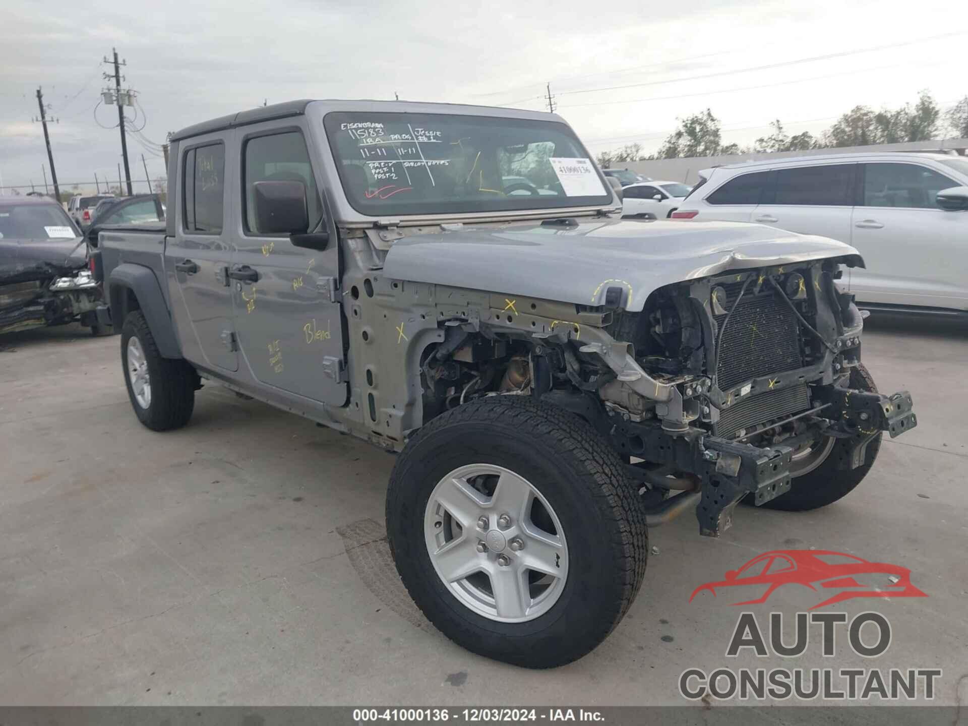 JEEP GLADIATOR 2020 - 1C6HJTAG5LL122666