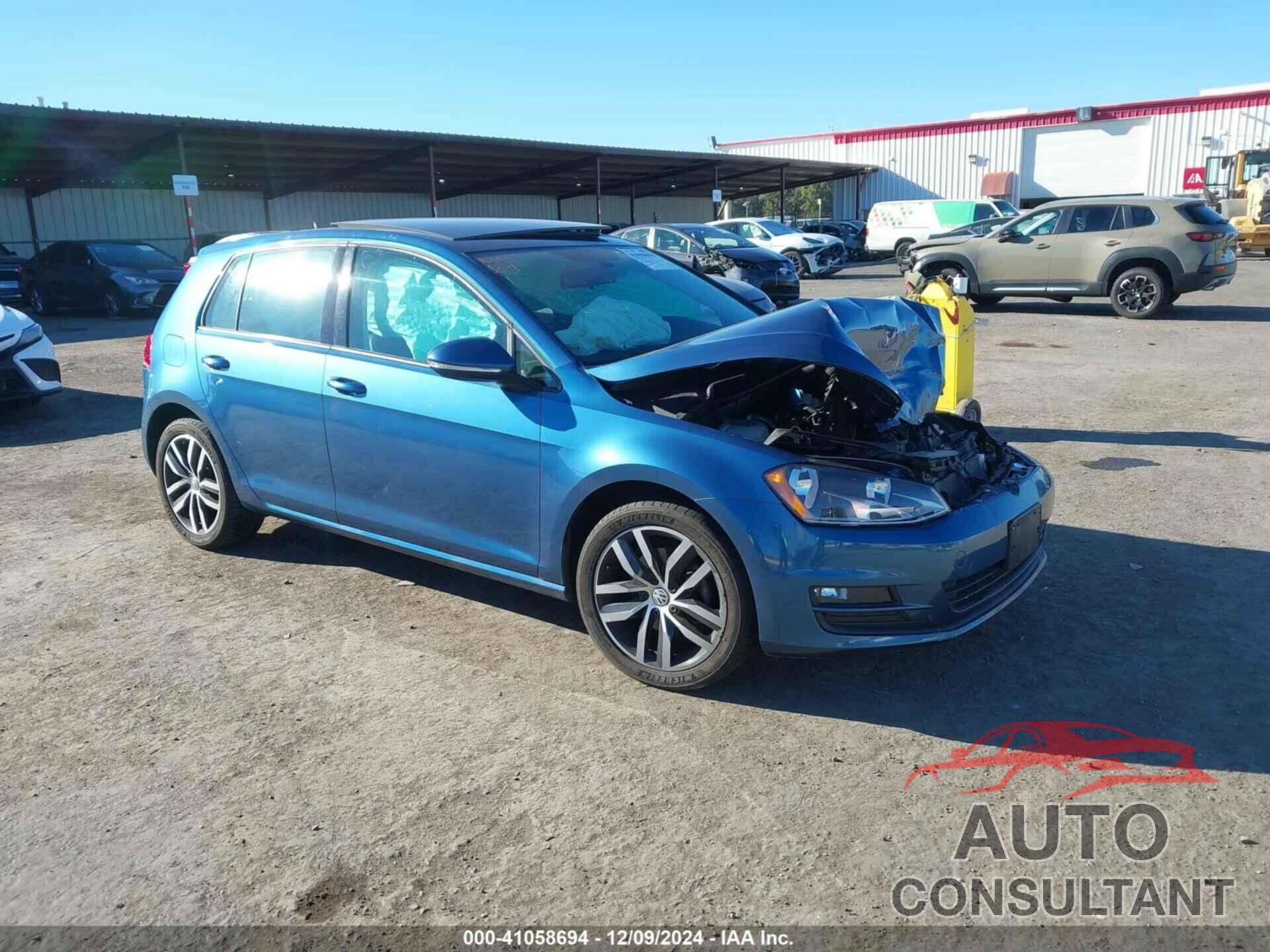 VOLKSWAGEN GOLF 2017 - 3VW217AU0HM037832