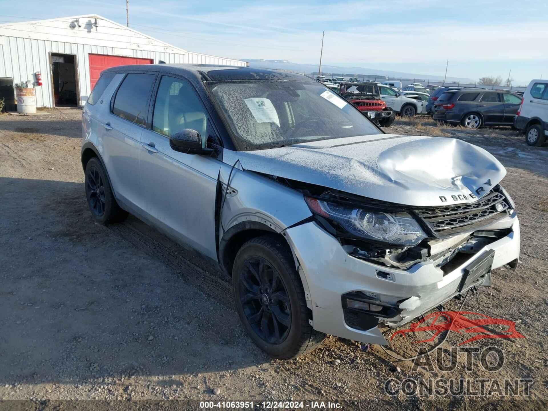 LAND ROVER DISCOVERY SPORT 2018 - SALCR2RX9JH777223