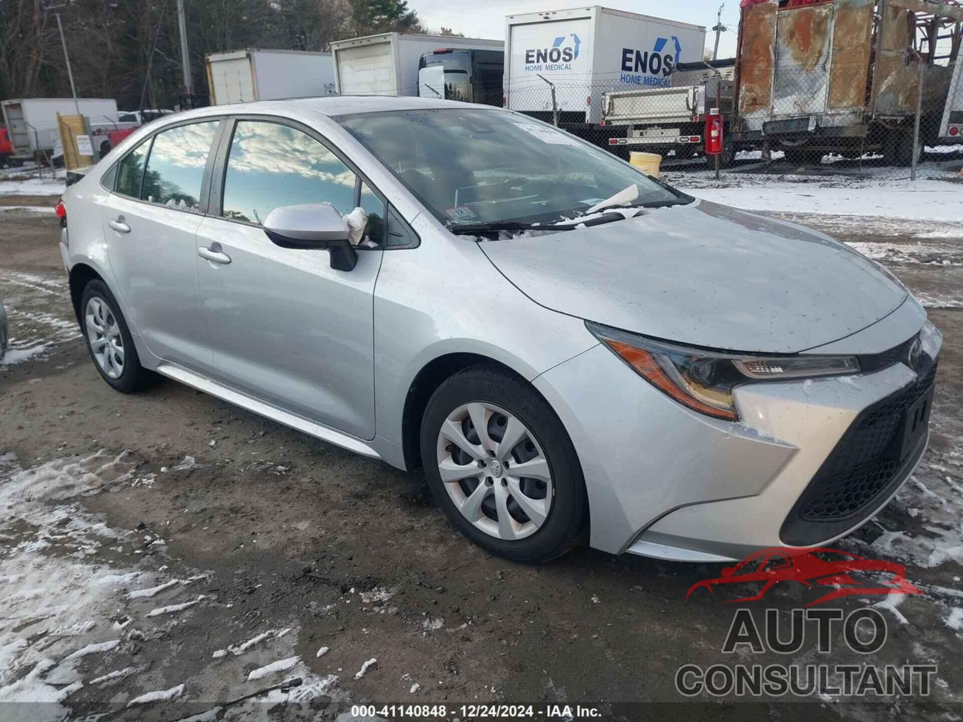 TOYOTA COROLLA 2021 - JTDEPMAE9MJ177651