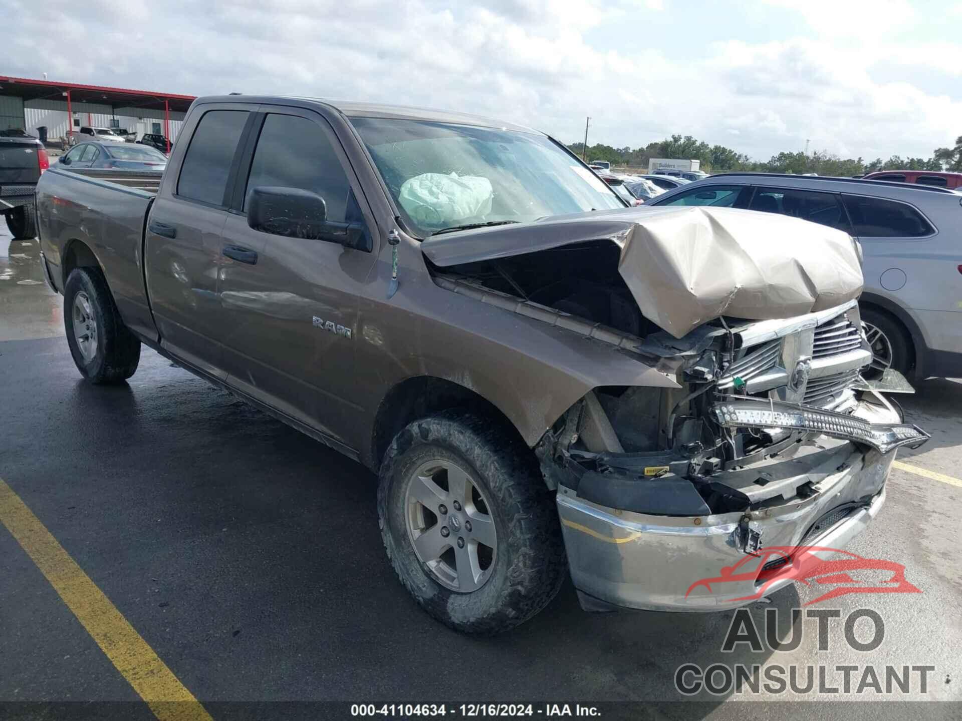 DODGE RAM 1500 2009 - 1D3HB18P69S743100