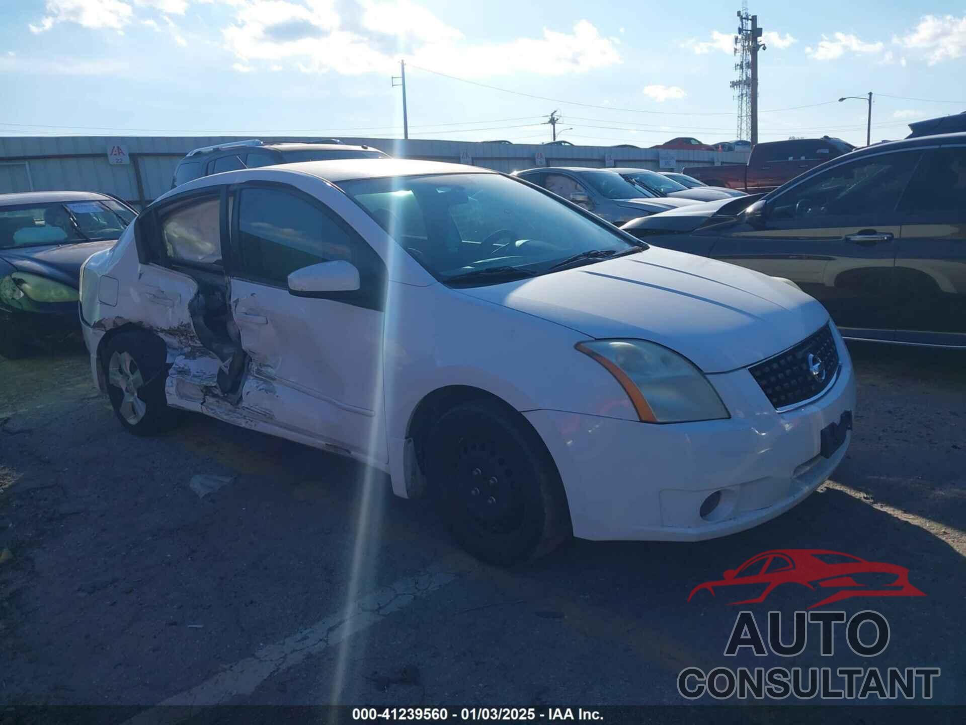 NISSAN SENTRA 2009 - 3N1AB61E99L649620